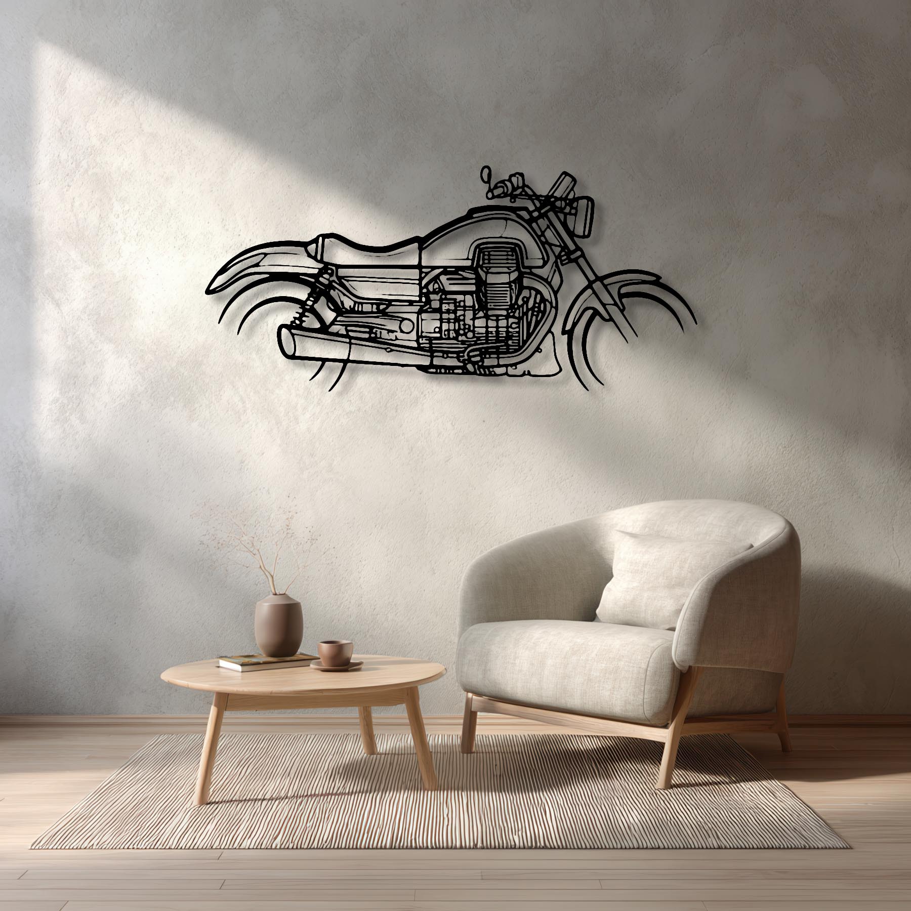 Audace Silhouette Metal Wall Art
