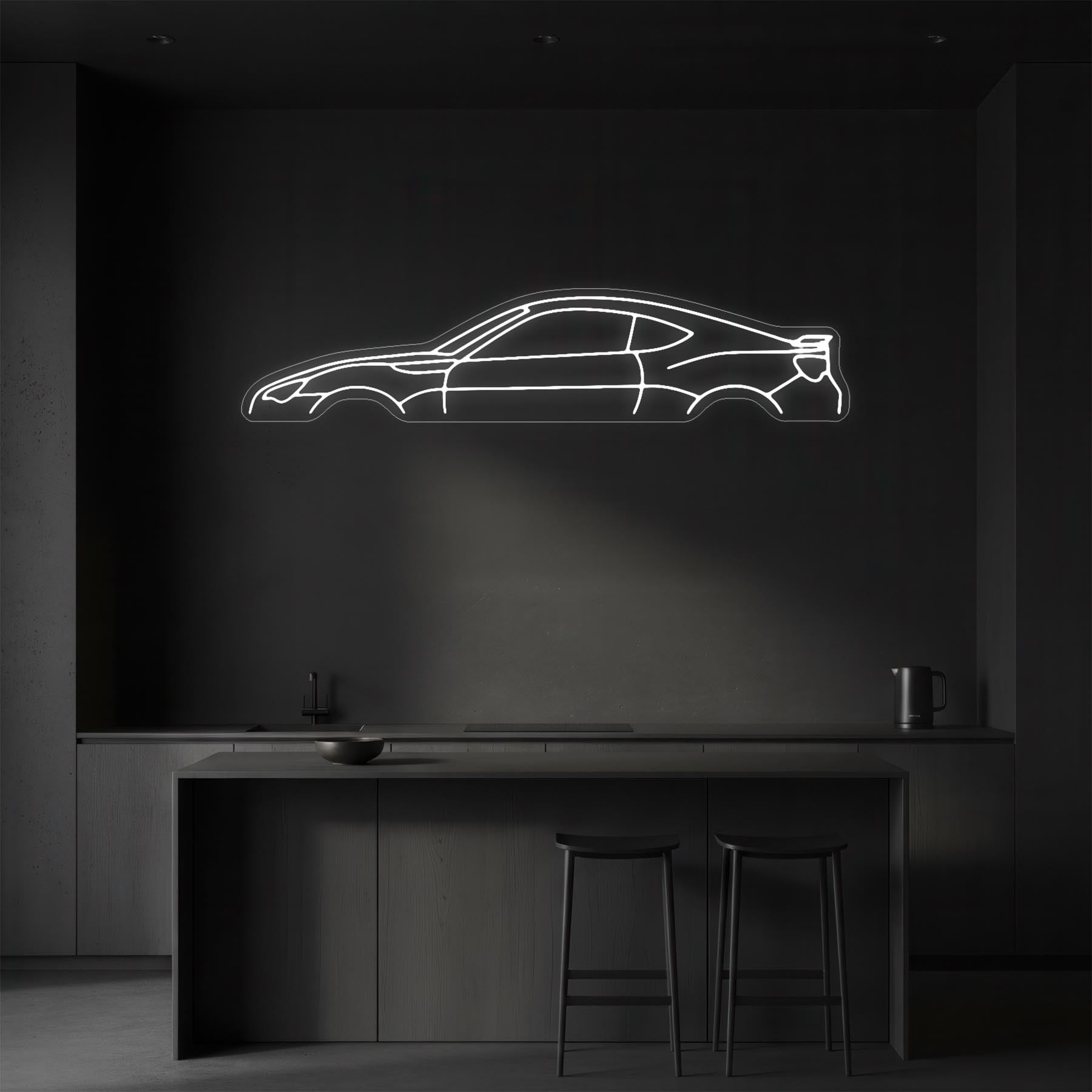 BRZ 2014 Neon Silhouette