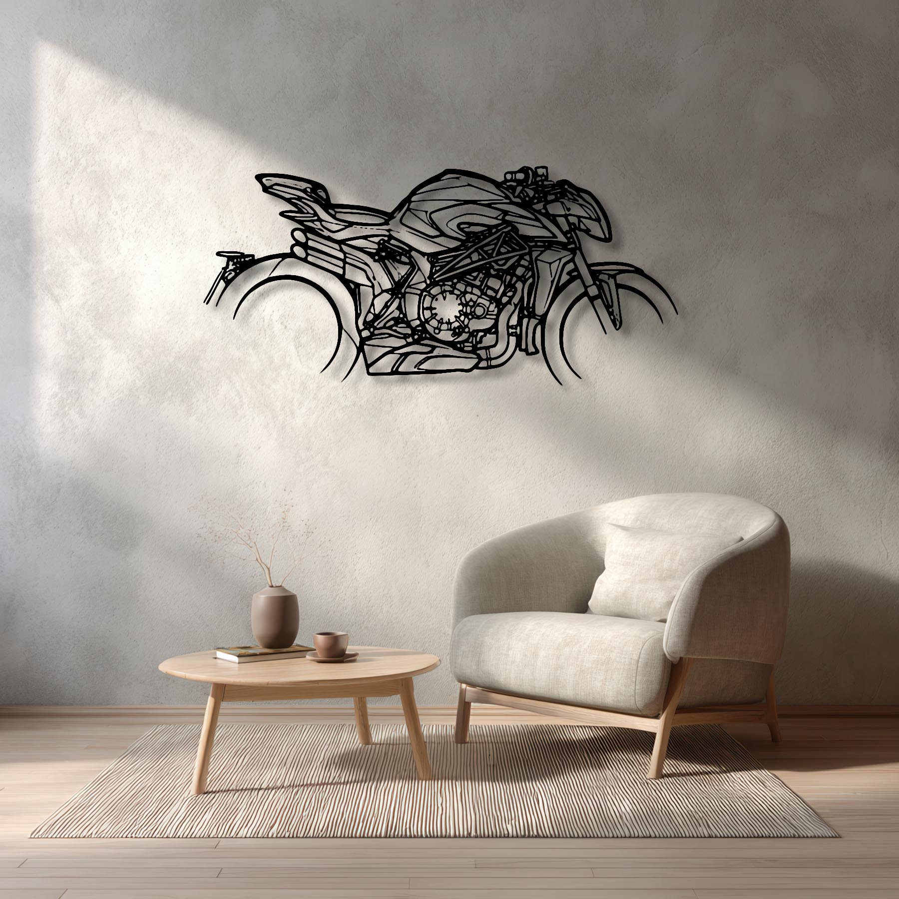 Brutale 1000 RS 2022 Silhouette Metal Wall Art
