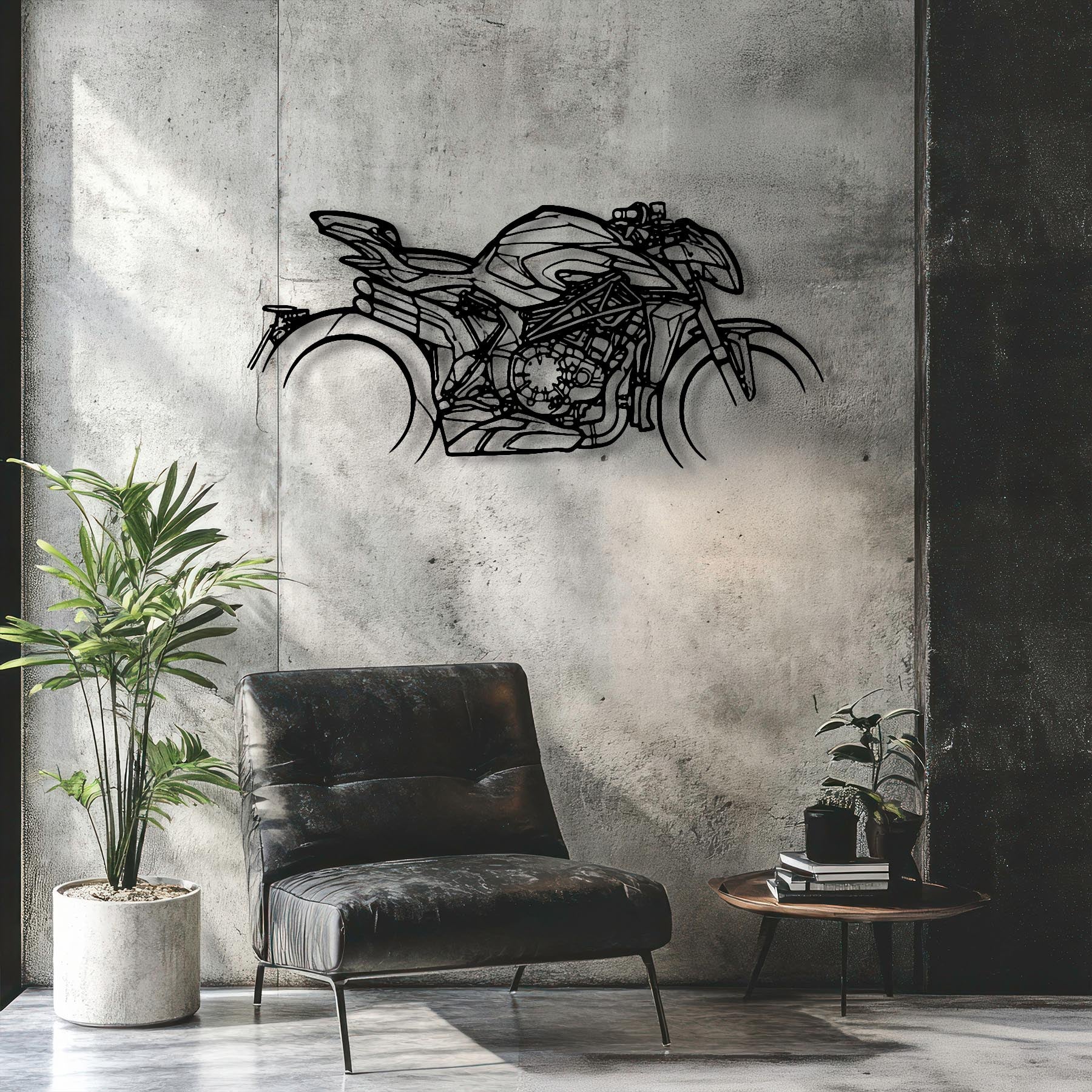 Brutale 1000 RS 2022 Silhouette Metal Wall Art