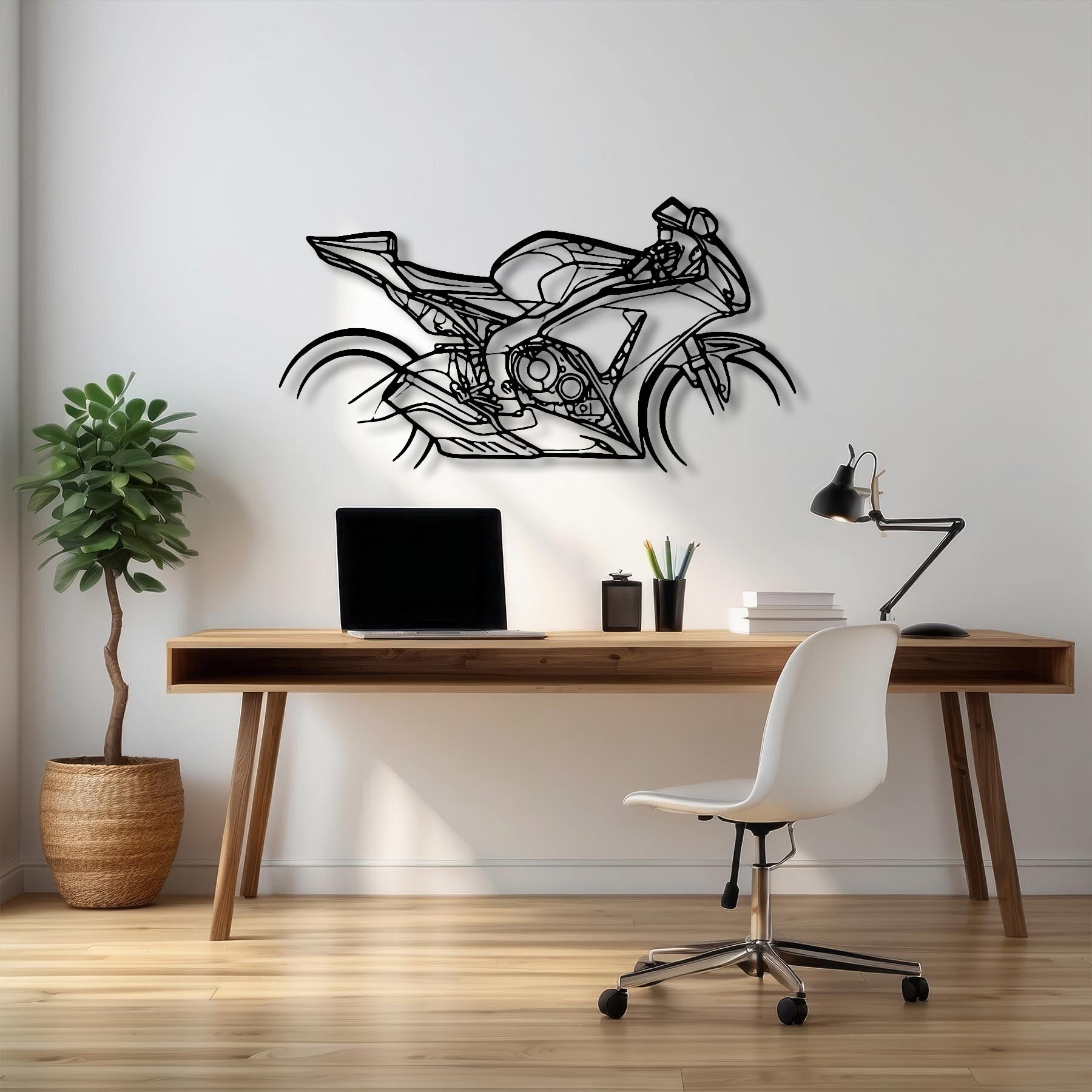 CBR1000 2014 Silhouette Metal Wall Art