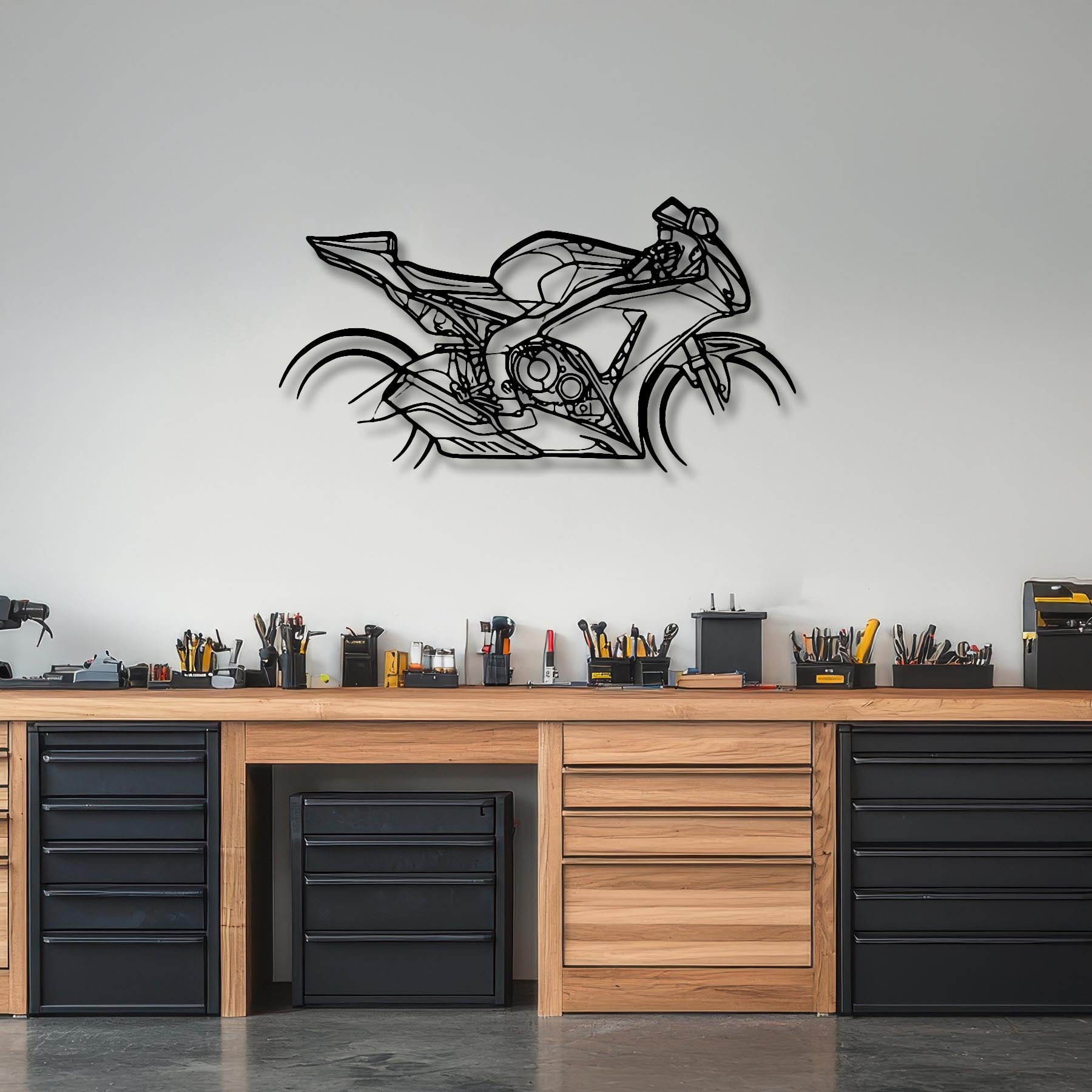 CBR1000 2014 Silhouette Metal Wall Art