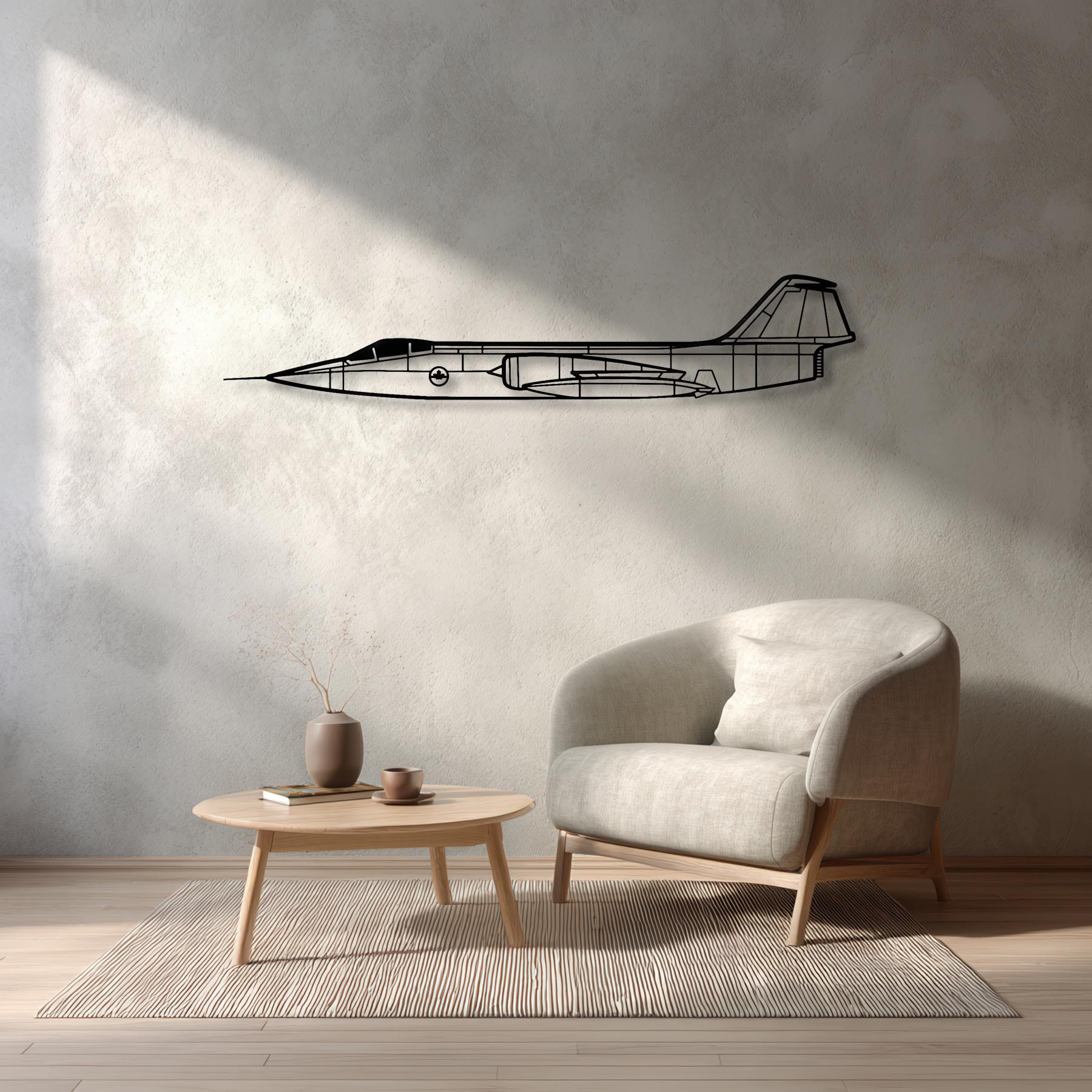 CF-104 Metal Aircraft Wall Art - NCP0316