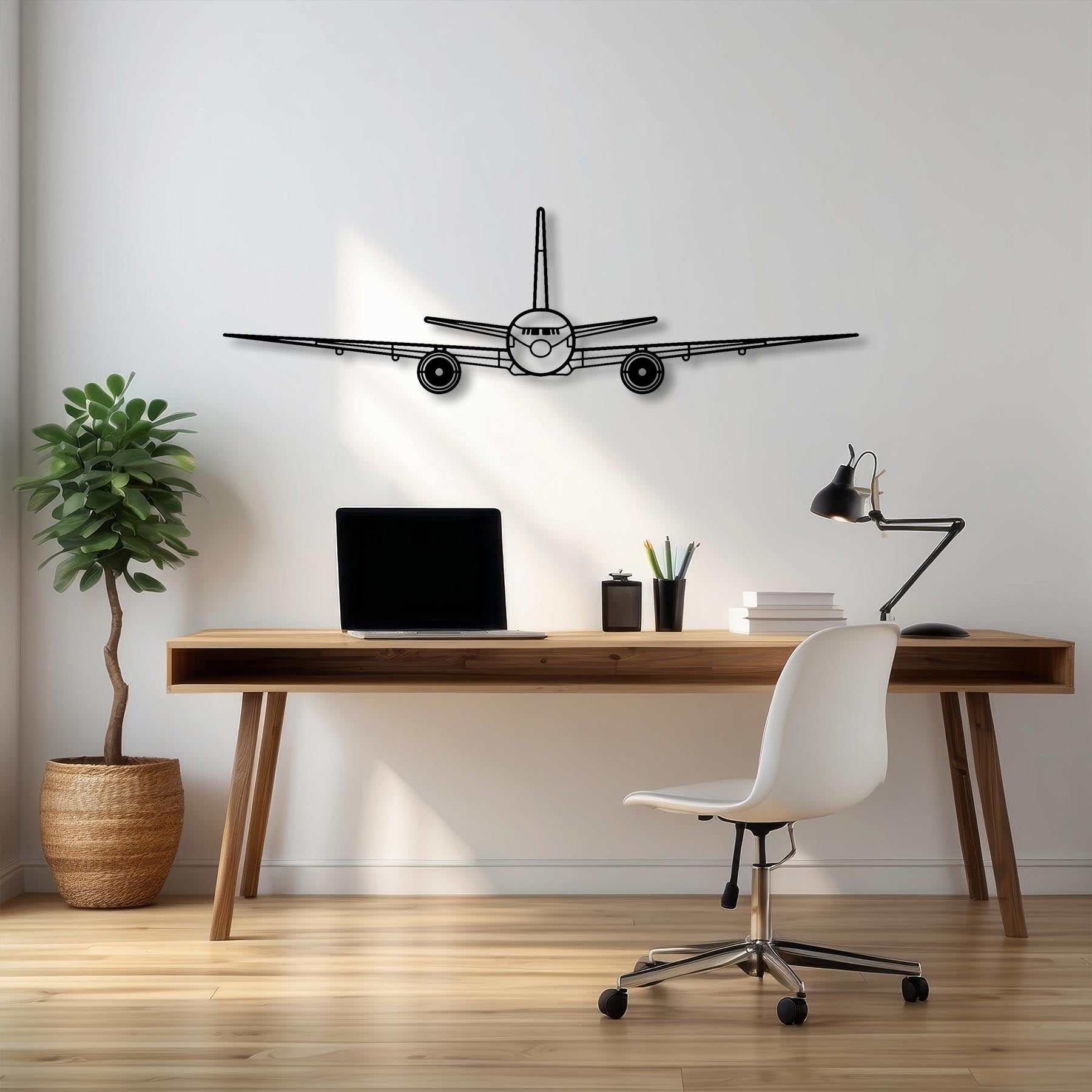 CRJ700 Metal Aircraft Wall Art - NCP0218