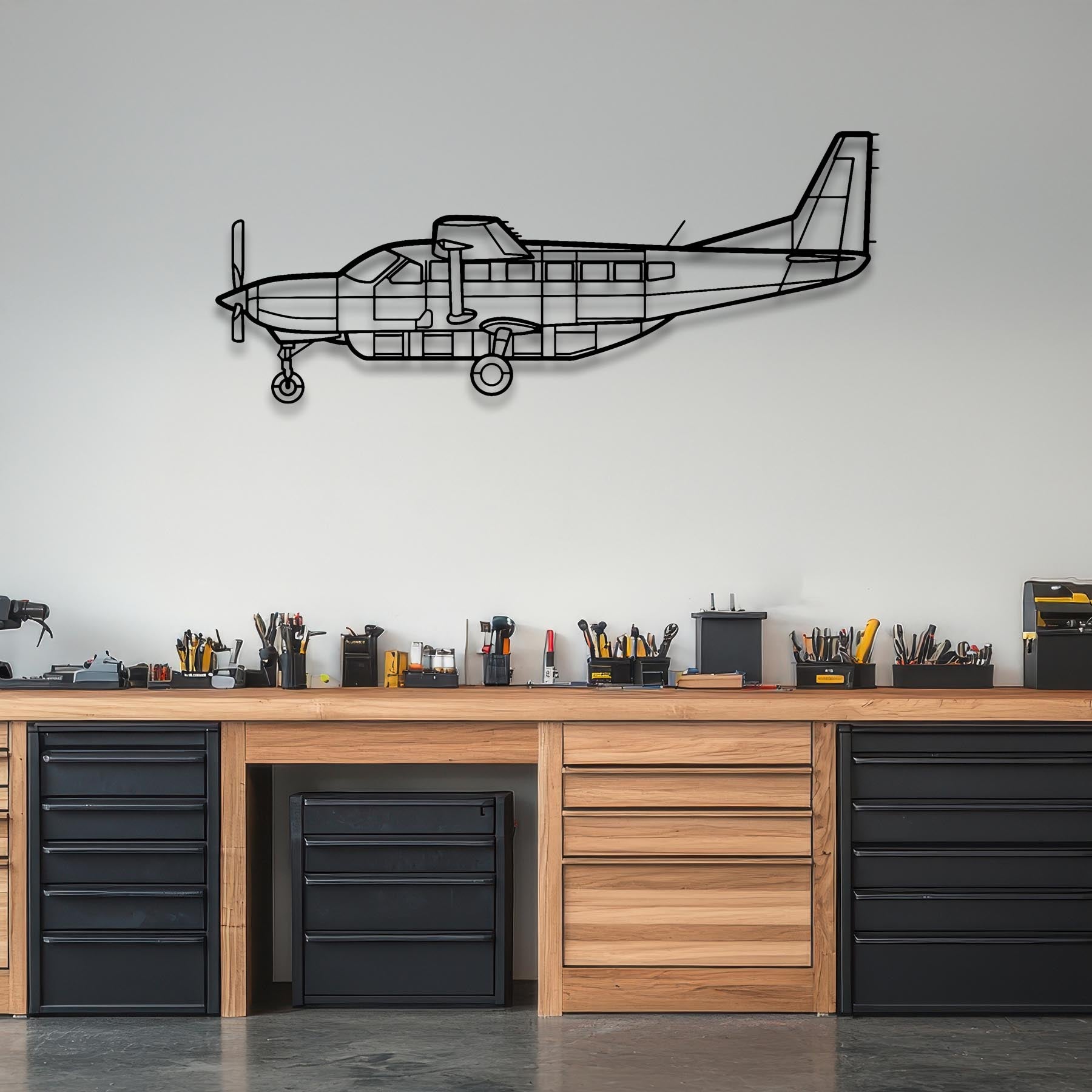 CRJ900 Metal Aircraft Wall Art - NCP0054