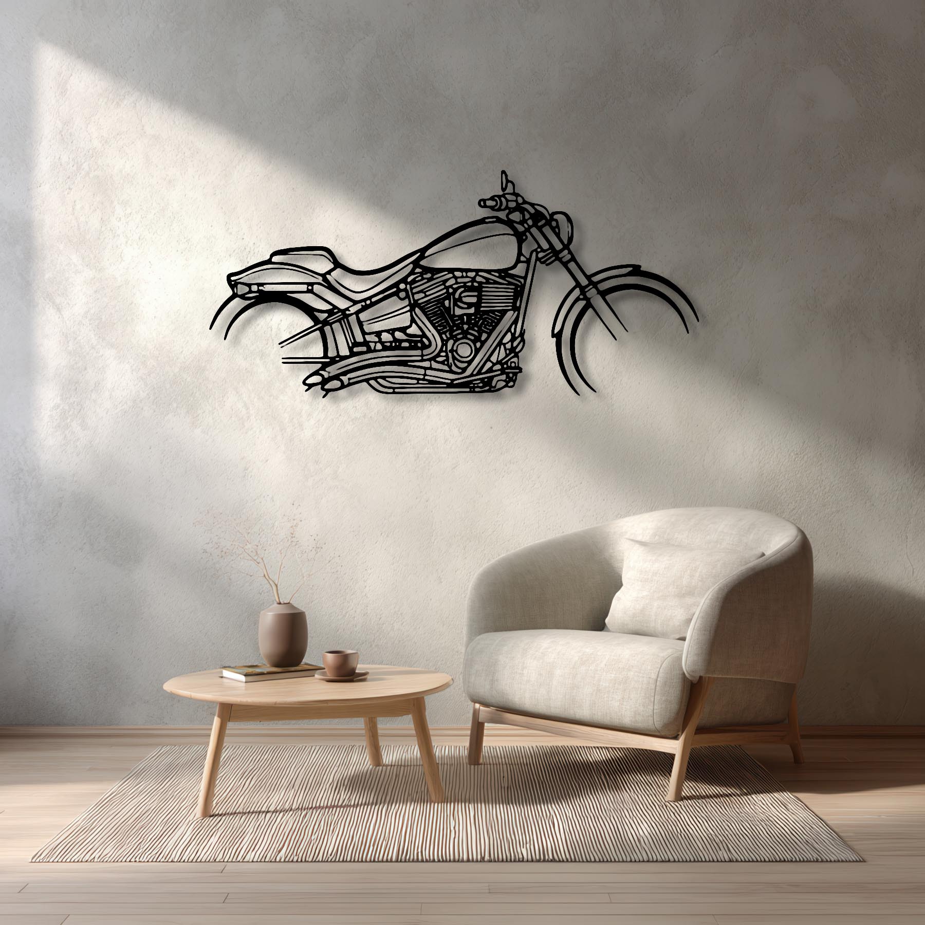 CVO Breakout 2014 Silhouette Metal Wall Art