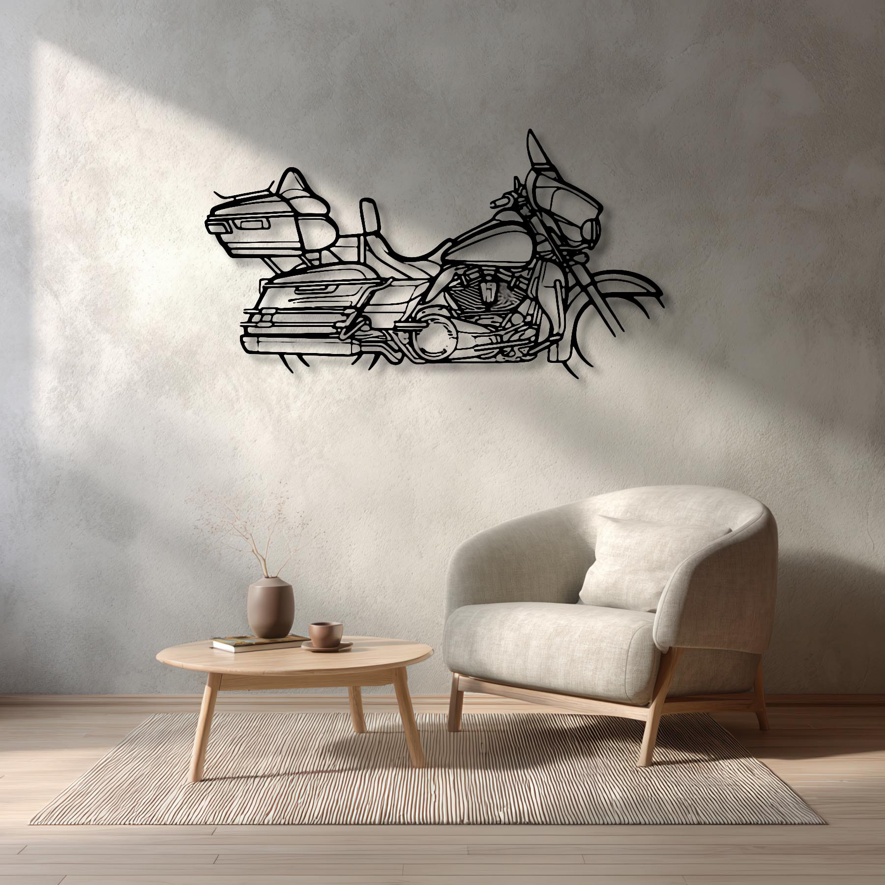 CVO Limited Silhouette Metal Wall Art