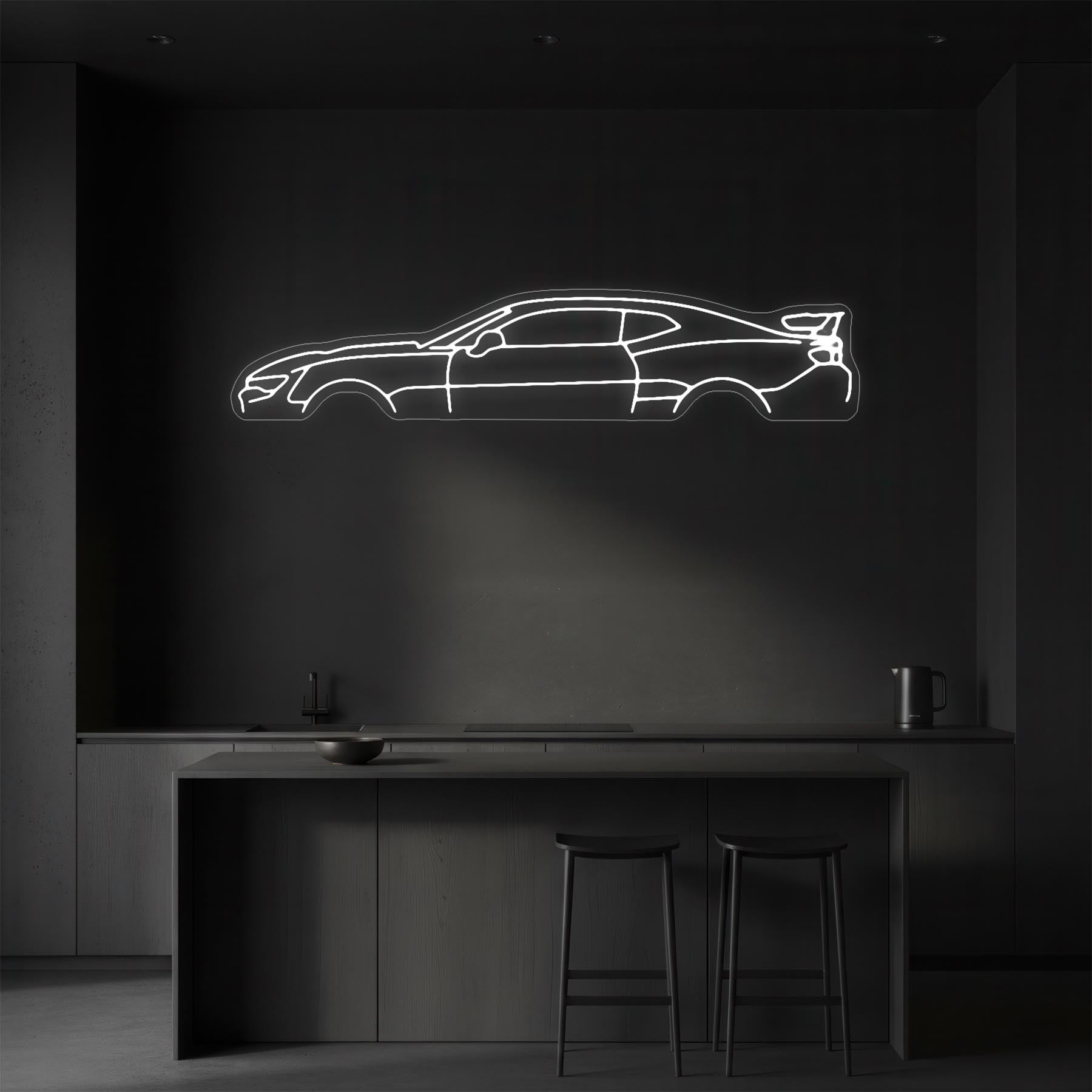 Camaro Zl1 1LE 2017 Neon Silhouette