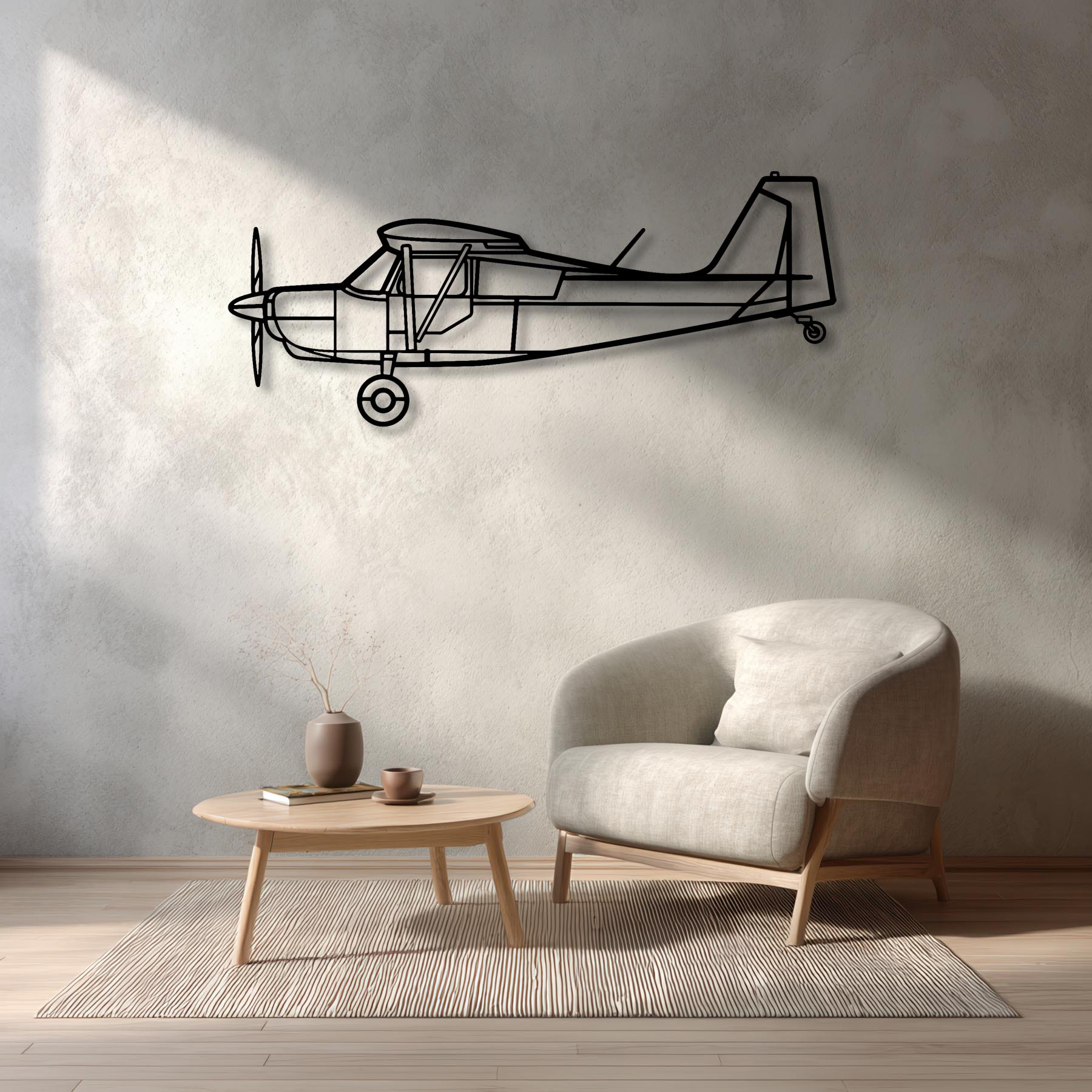 Citabria Explorer Metal Aircraft Wall Art - NCP0536