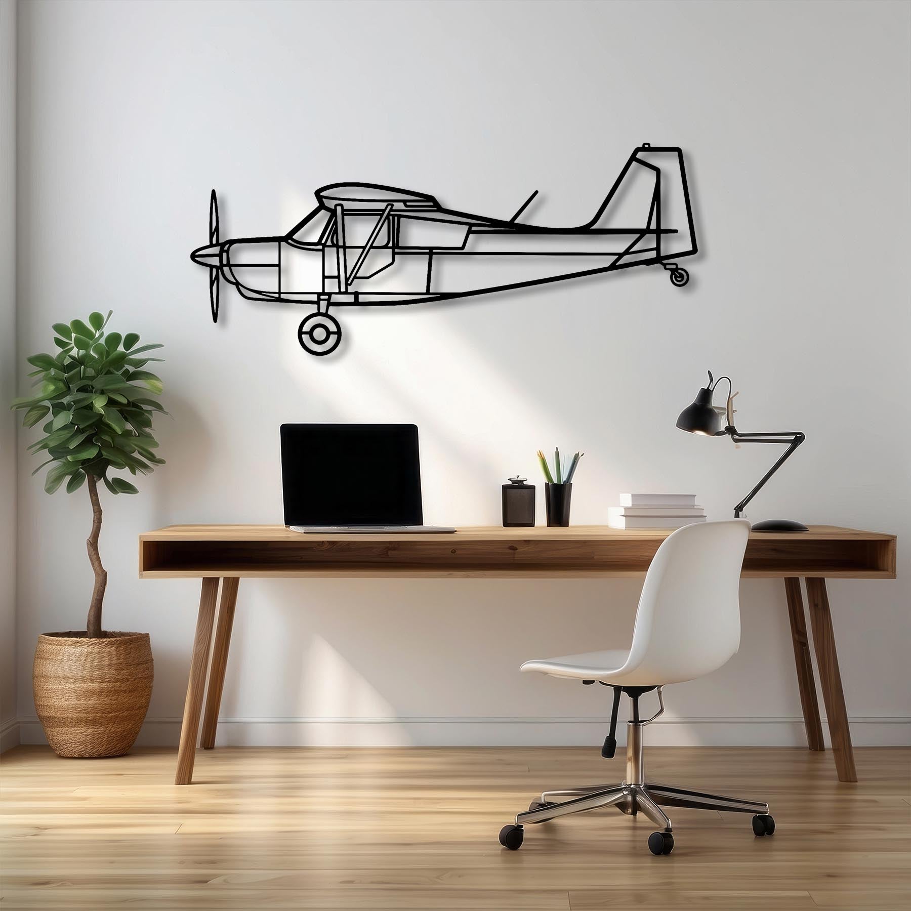 Citabria Explorer Metal Aircraft Wall Art - NCP0536