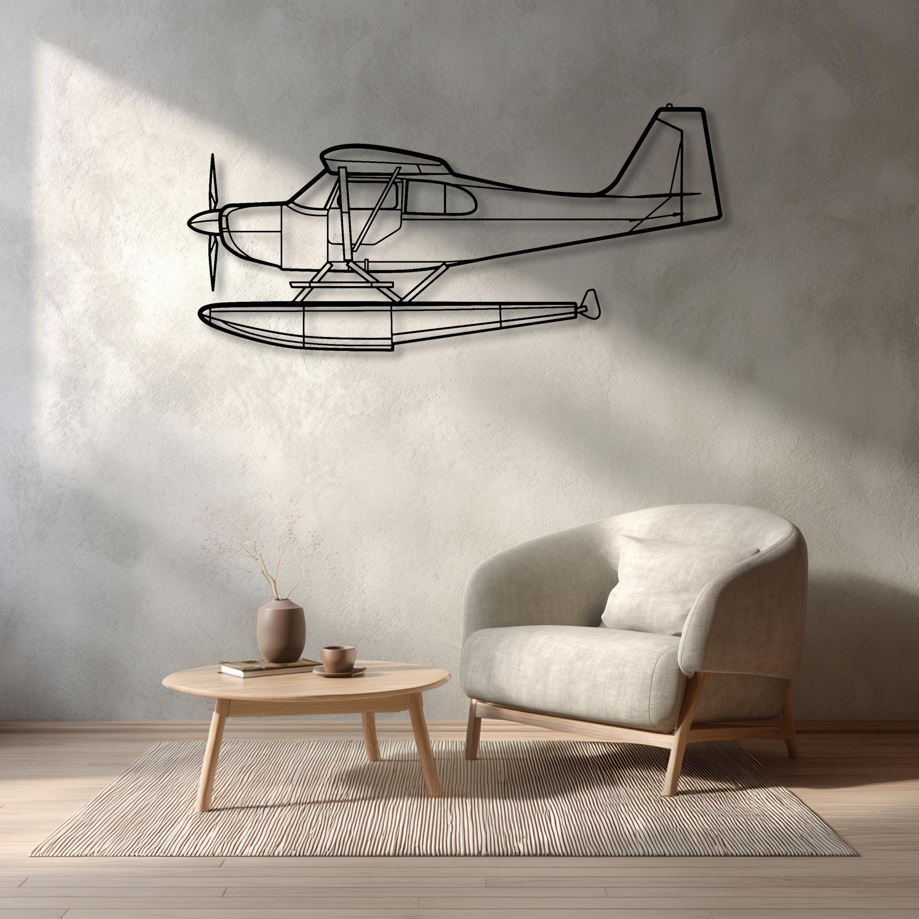 Citabria Metal Aircraft Wall Art - NCP0318