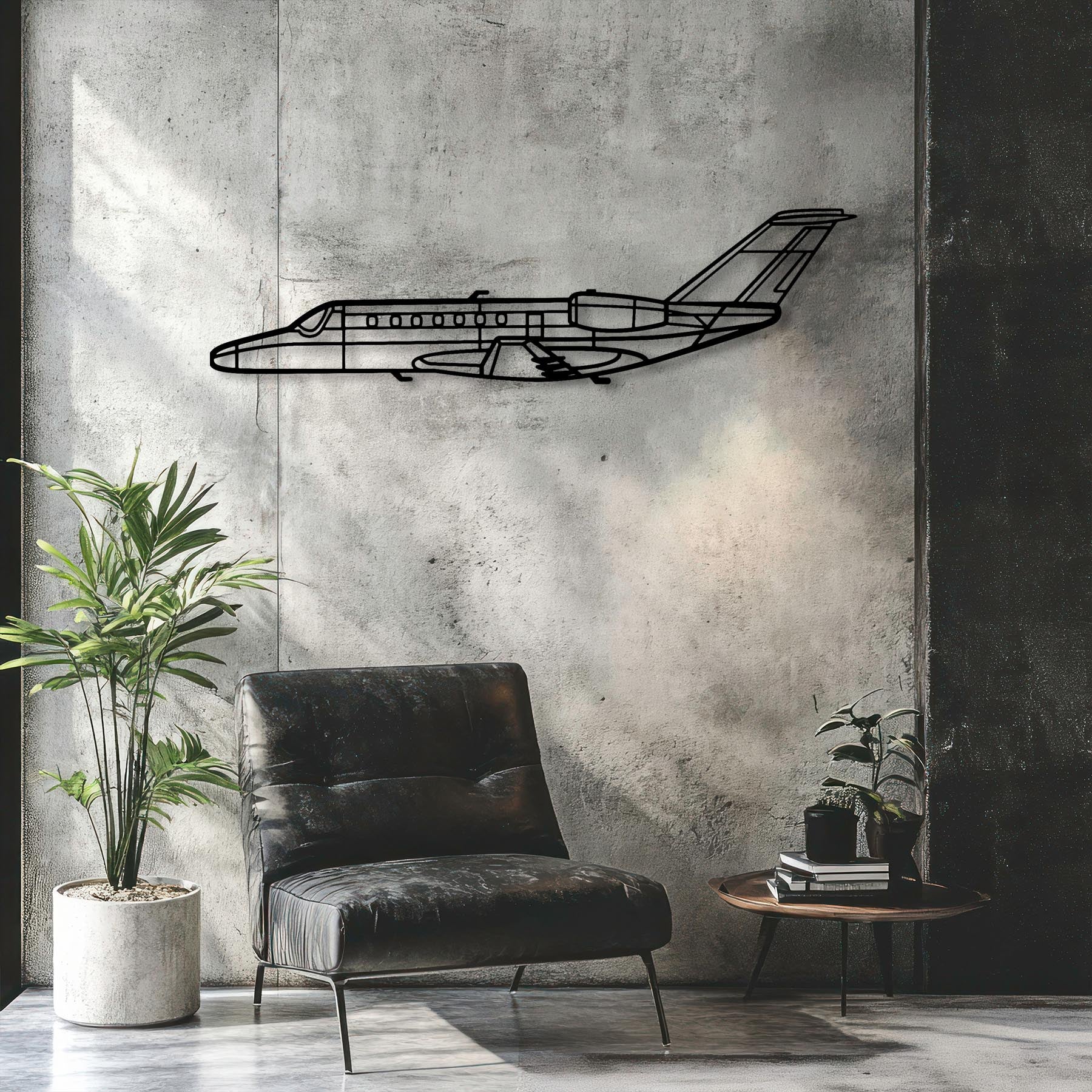 Citation CJ3+ Metal Aircraft Wall Art - NCP0538