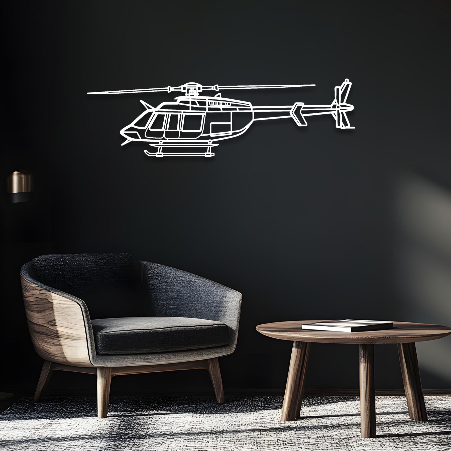 Citation II Metal Aircraft Wall Art - NCP0048