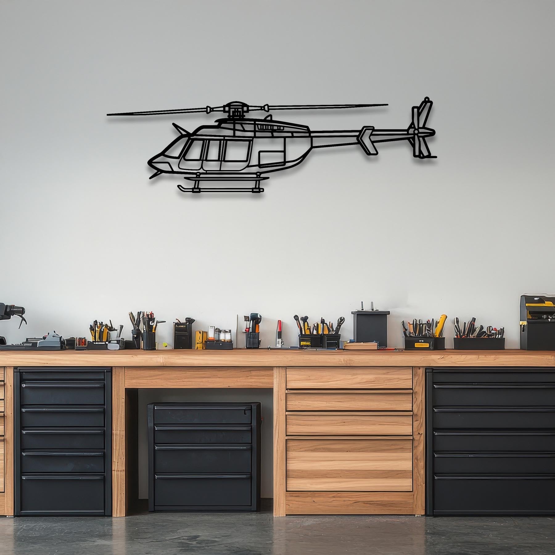 Citation II Metal Aircraft Wall Art - NCP0048