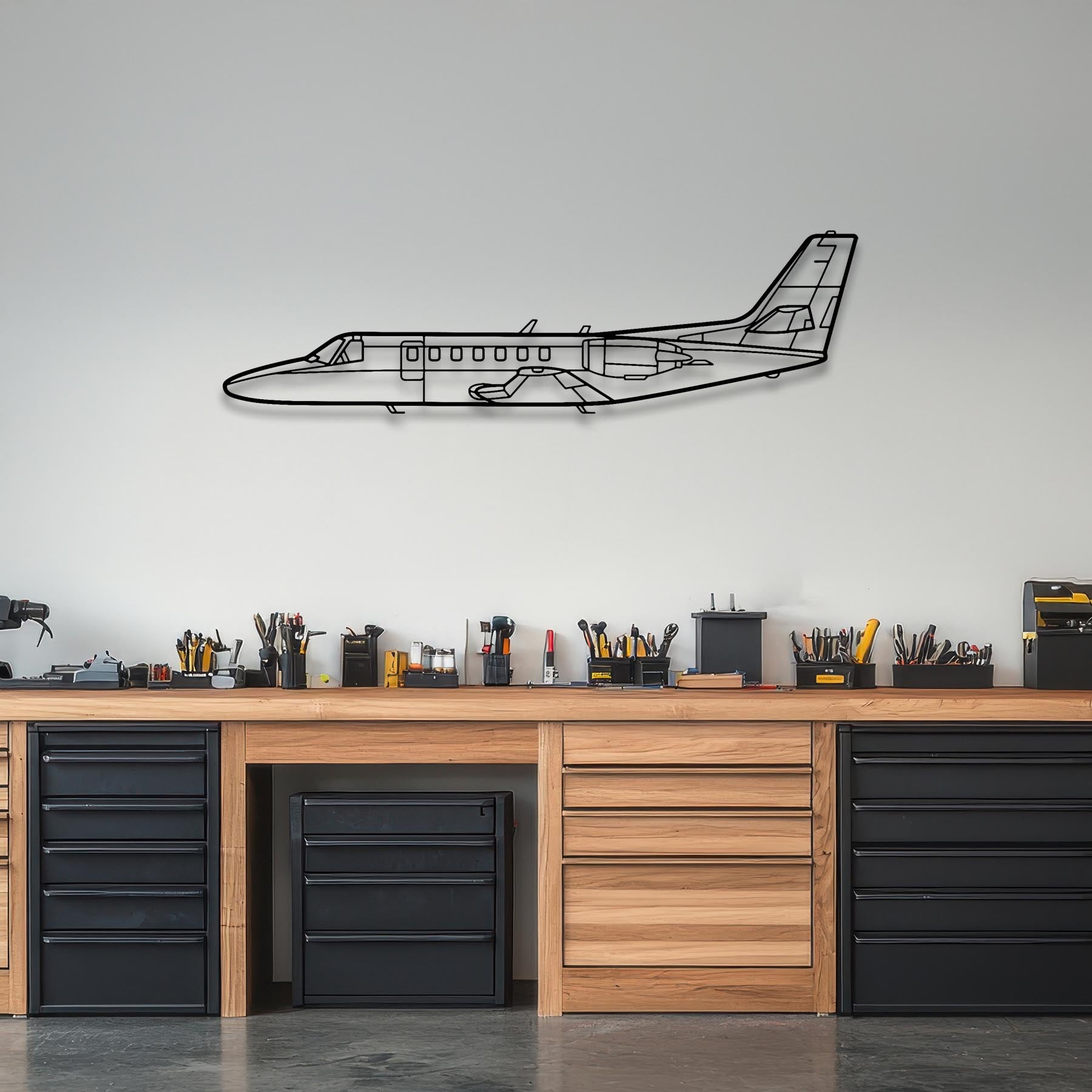 Citation V Metal Aircraft Wall Art - NCP0471
