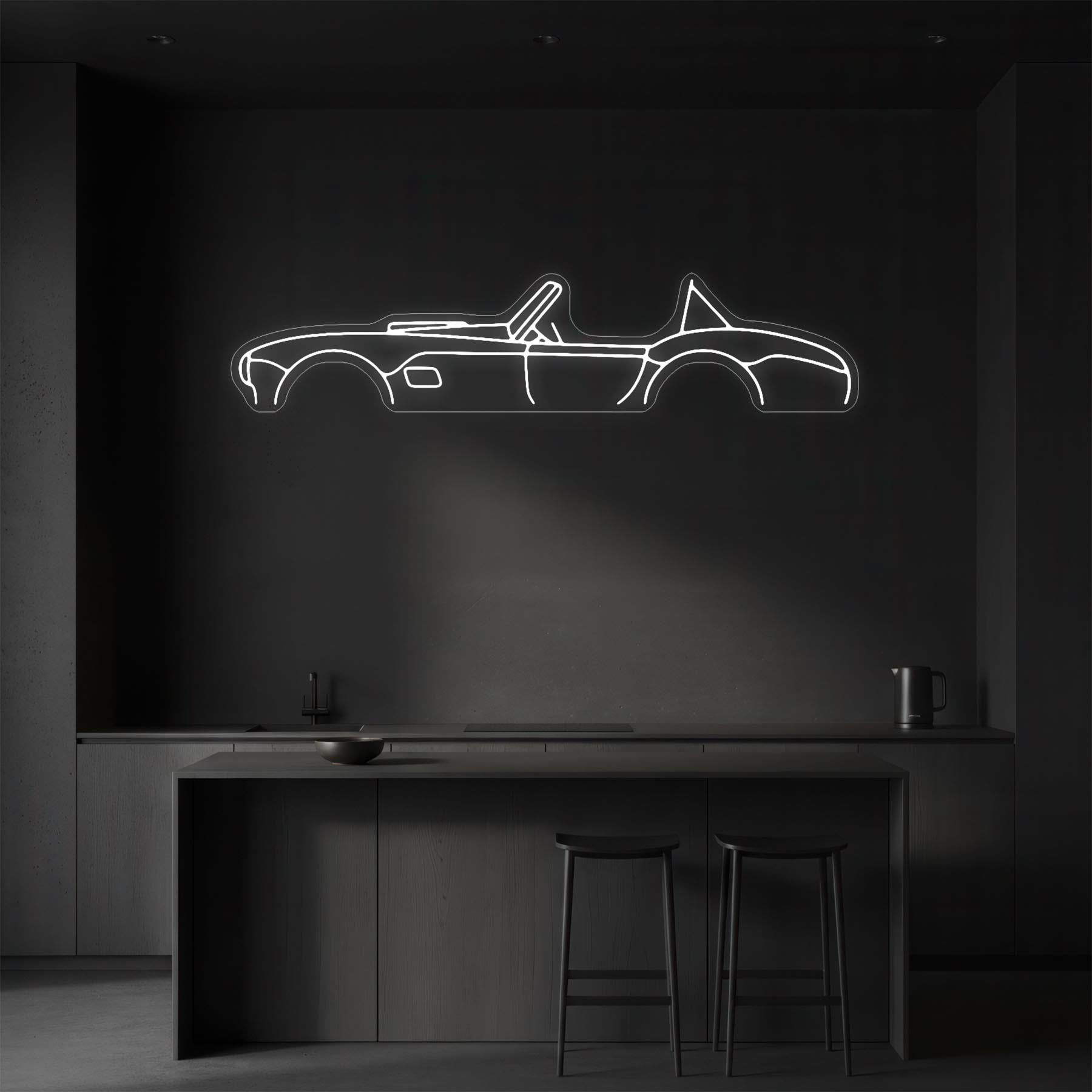 Cobra Neon Silhouette