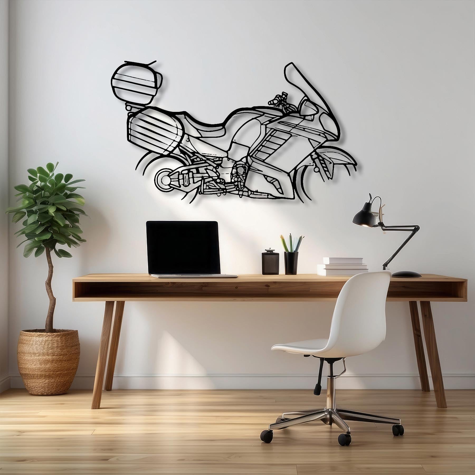 Concours 2009 Silhouette Metal Wall Art