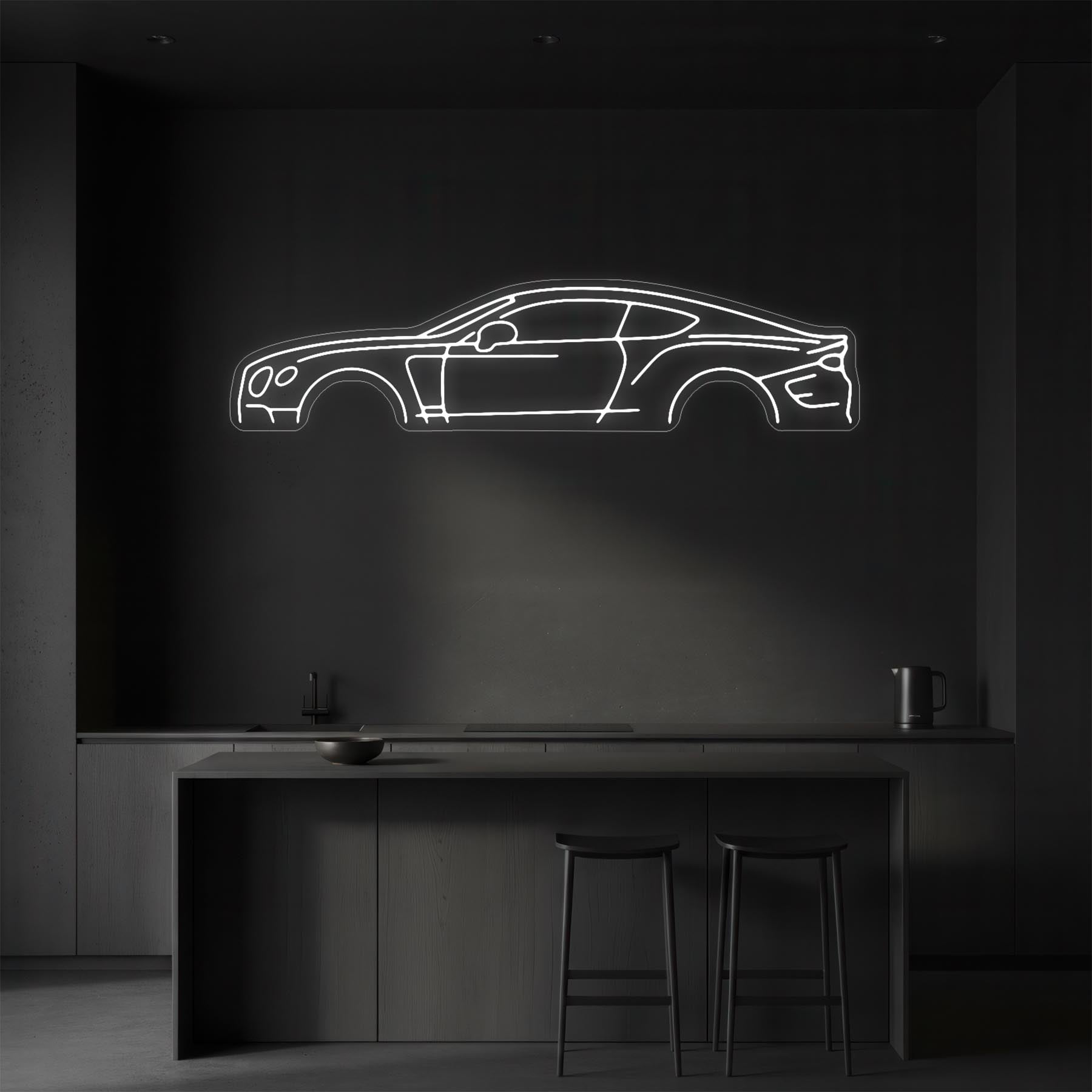 Continental GT Mansory Neon Silhouette