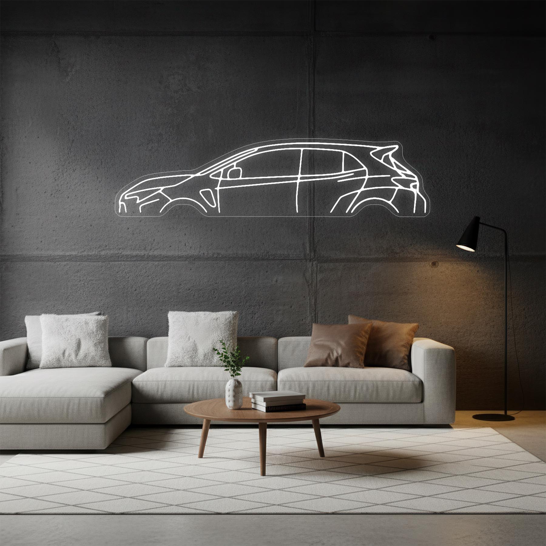Corolla GR Circuit Neon Silhouette