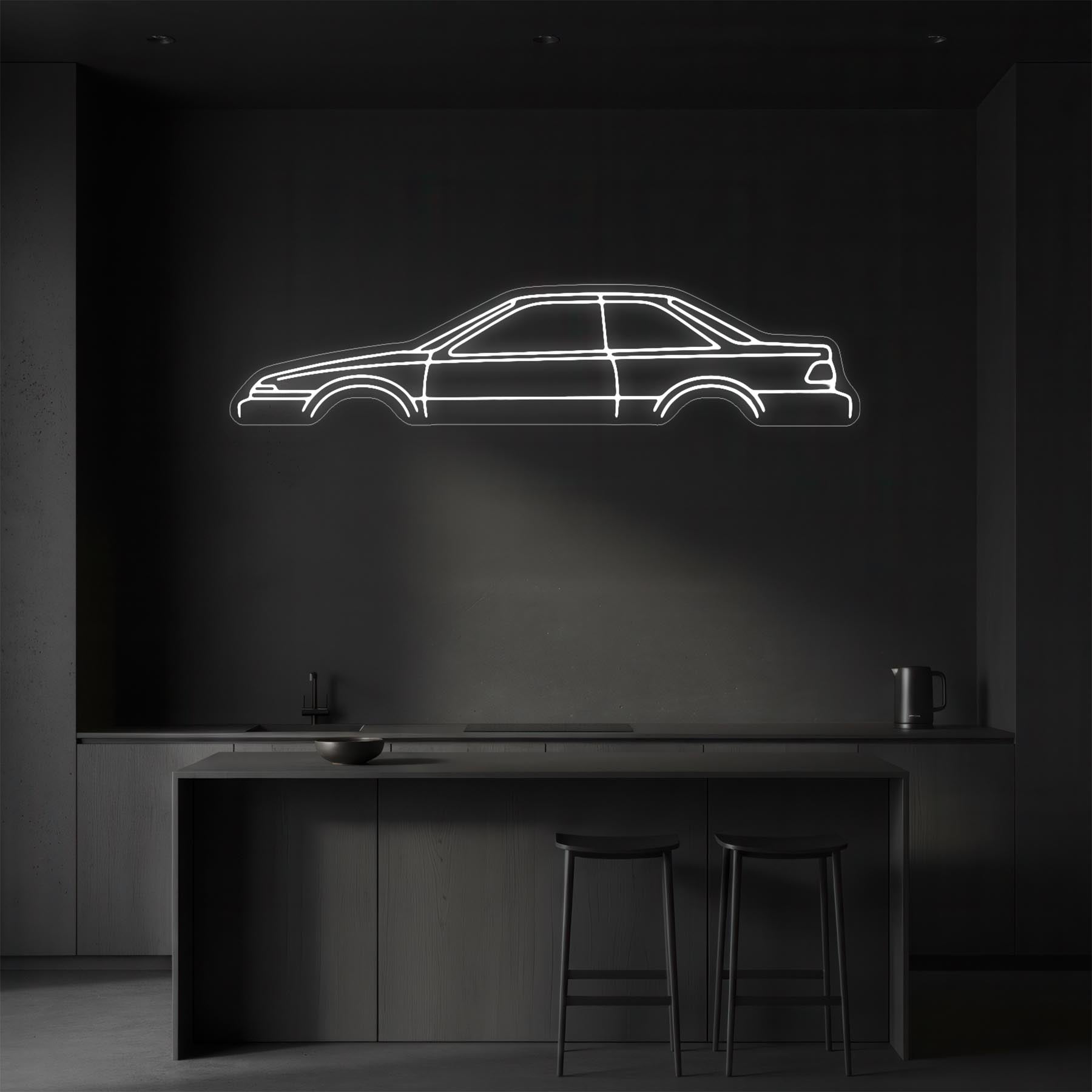 Corolla GTS 1988 Neon Silhouette