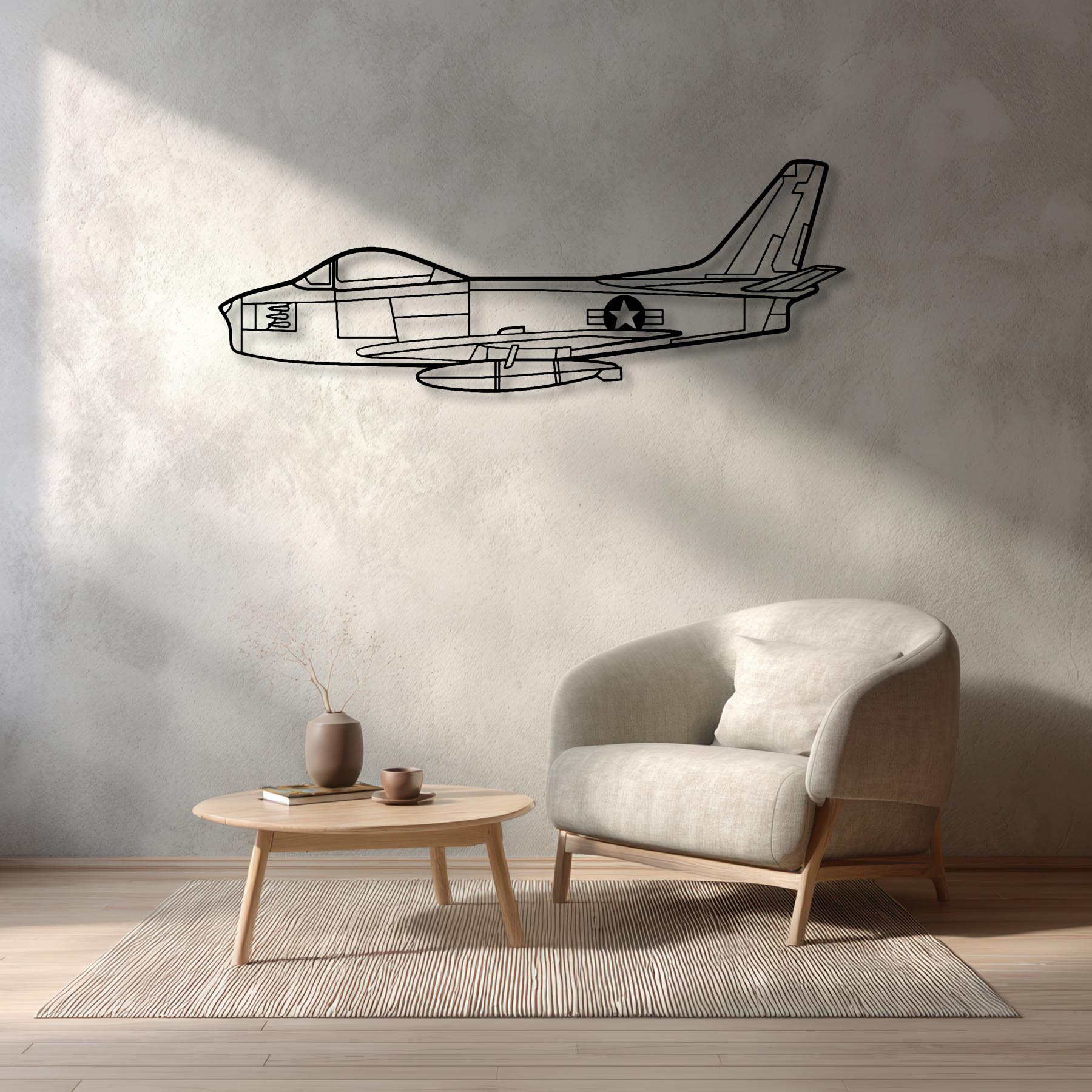 DA20 Metal Aircraft Wall Art - NCP0168