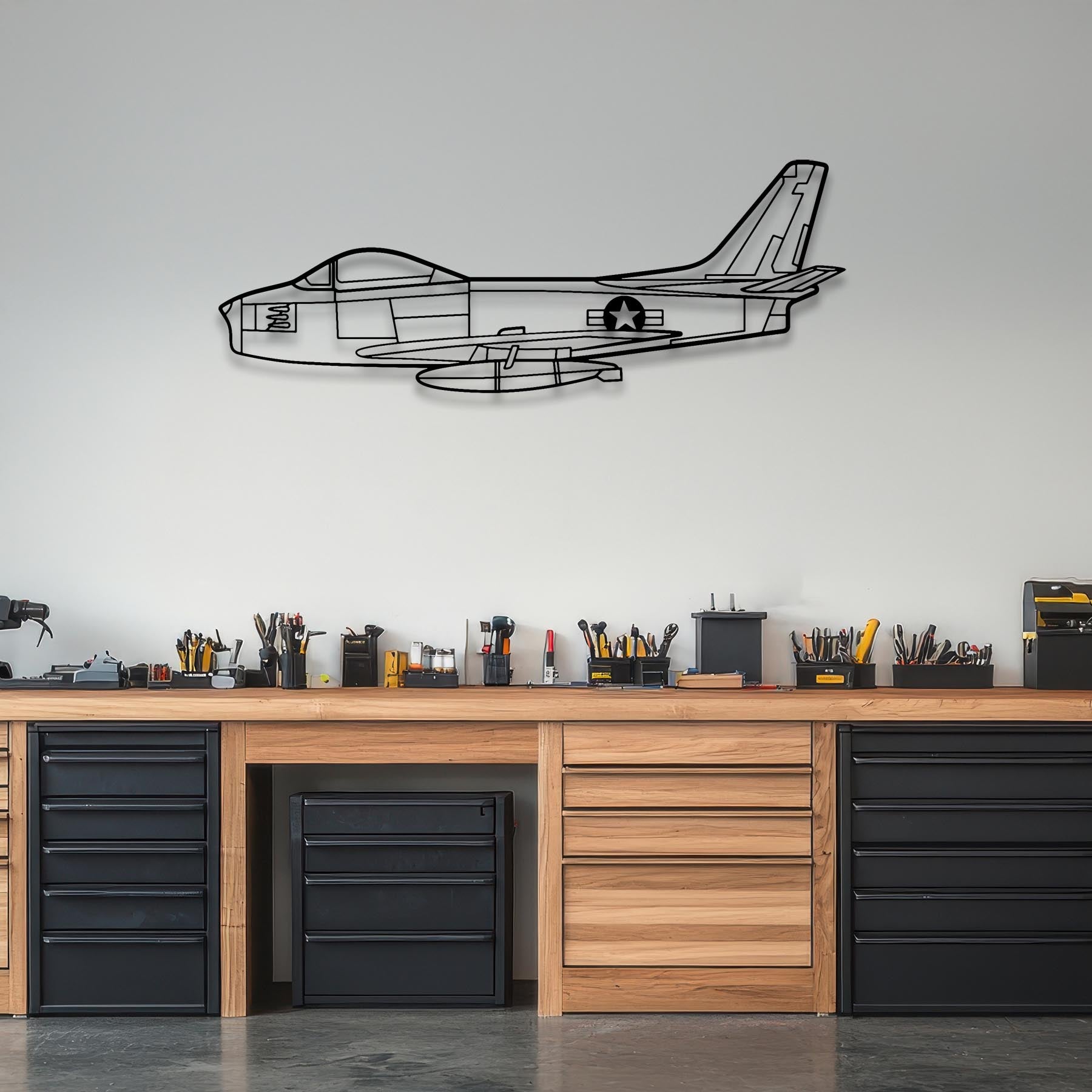 DA20 Metal Aircraft Wall Art - NCP0168