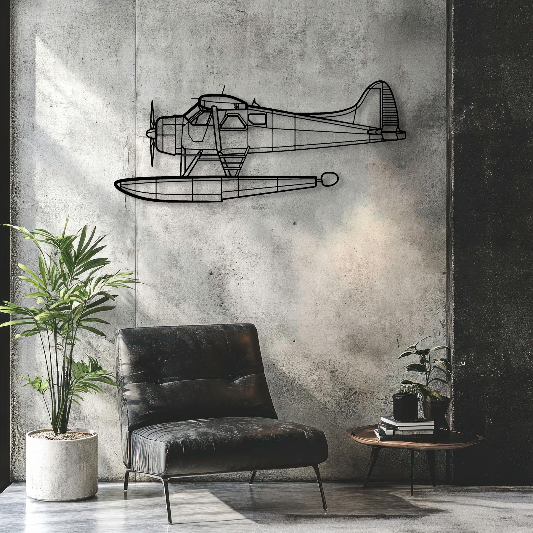DHC-2 MK I Metal Aircraft Wall Art - NCP0219