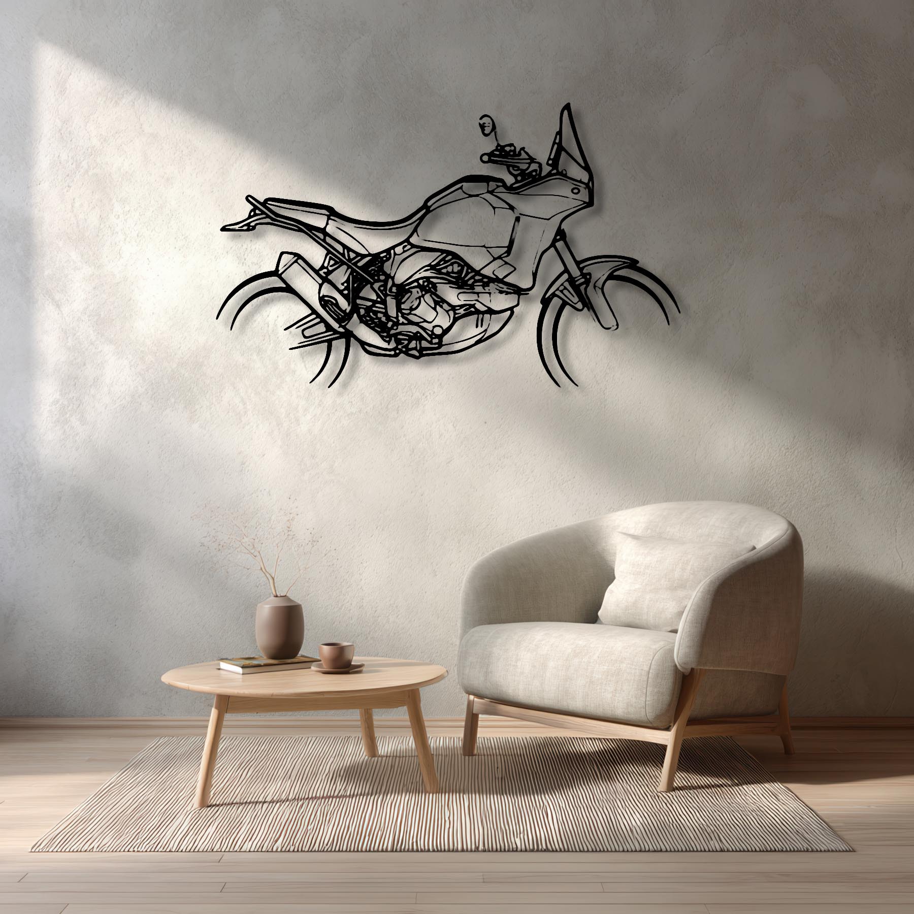 Desert X 2023 Silhouette Metal Wall Art
