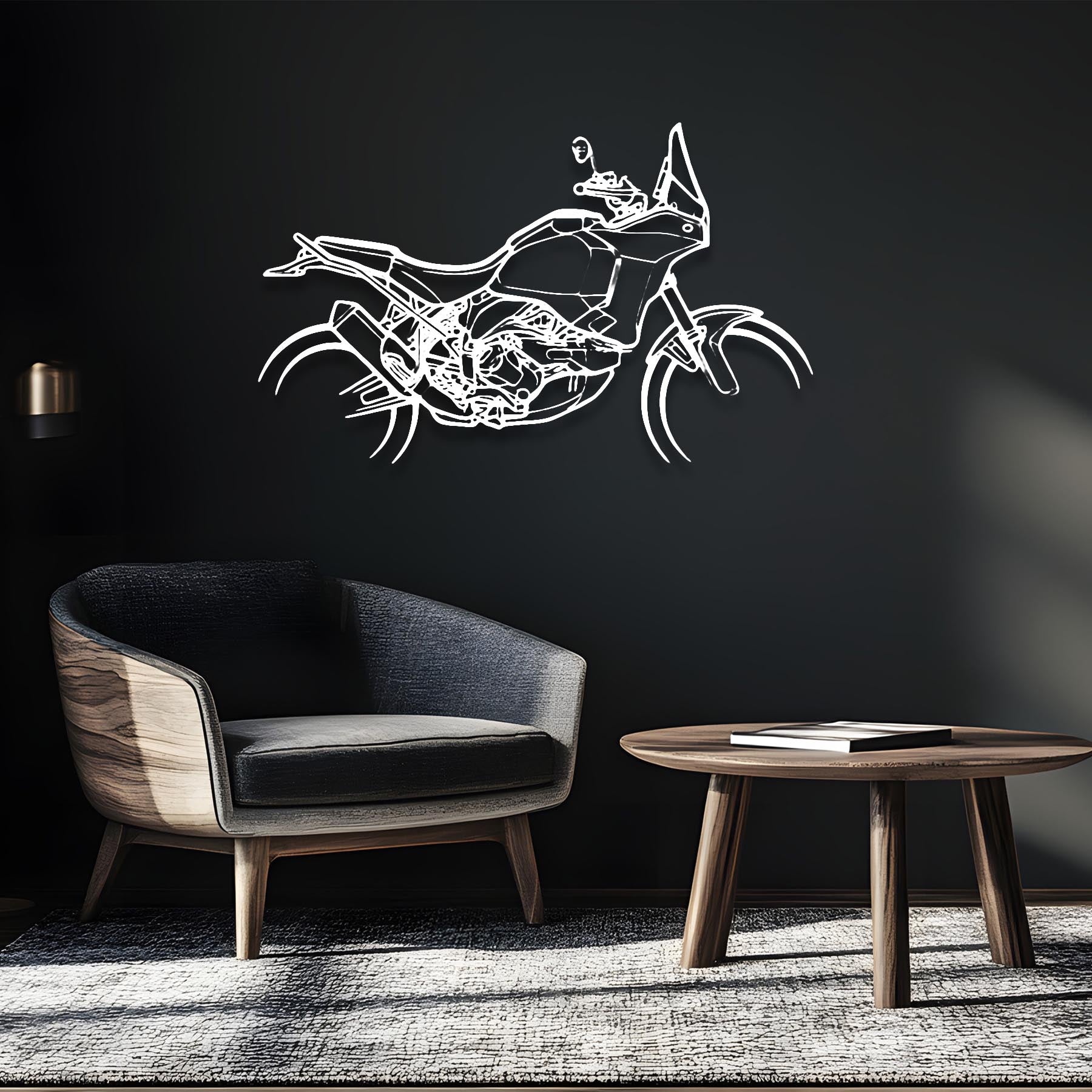 Desert X 2023 Silhouette Metal Wall Art