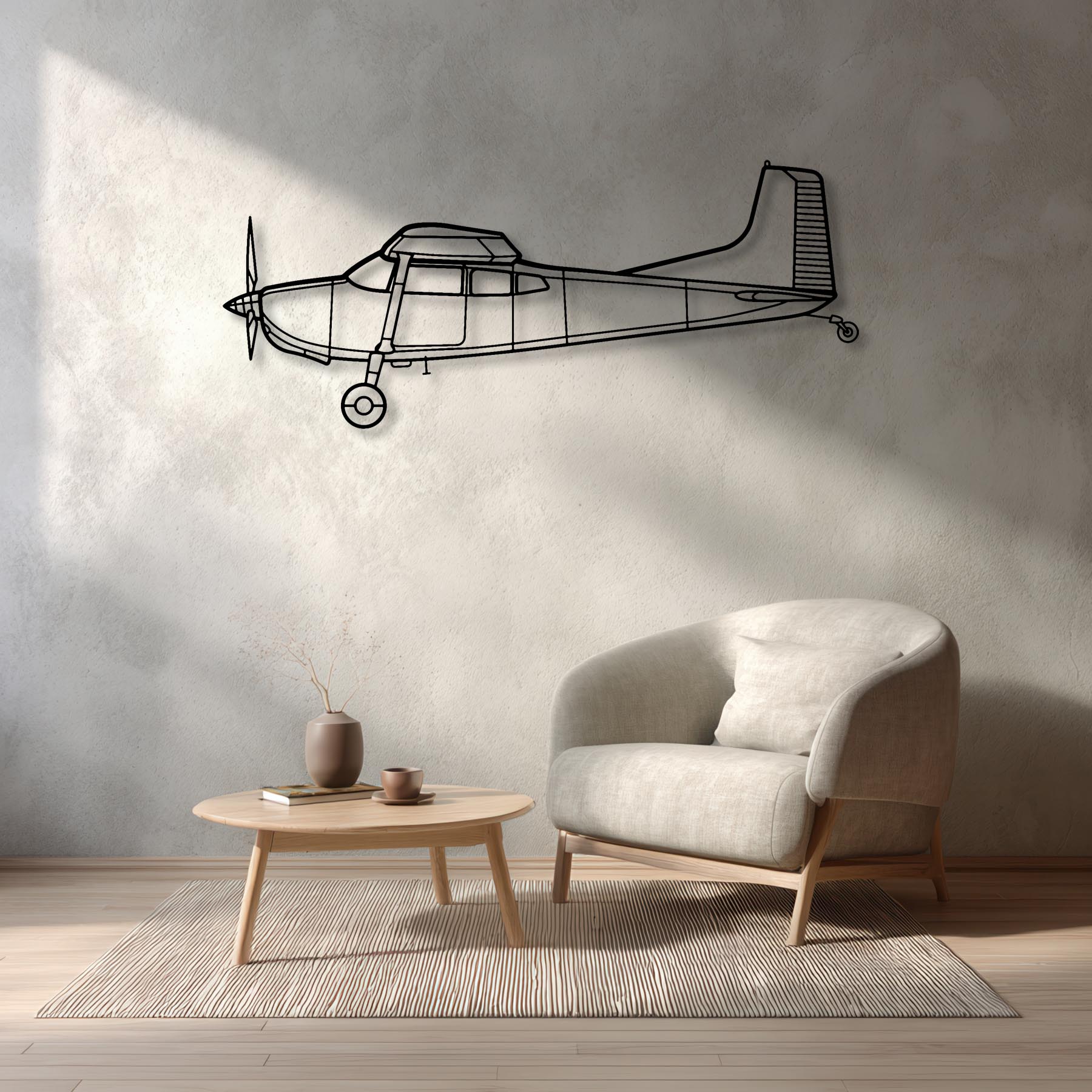 E-2 Hawkeye Front Metal Aircraft Wall Art - NCP0377