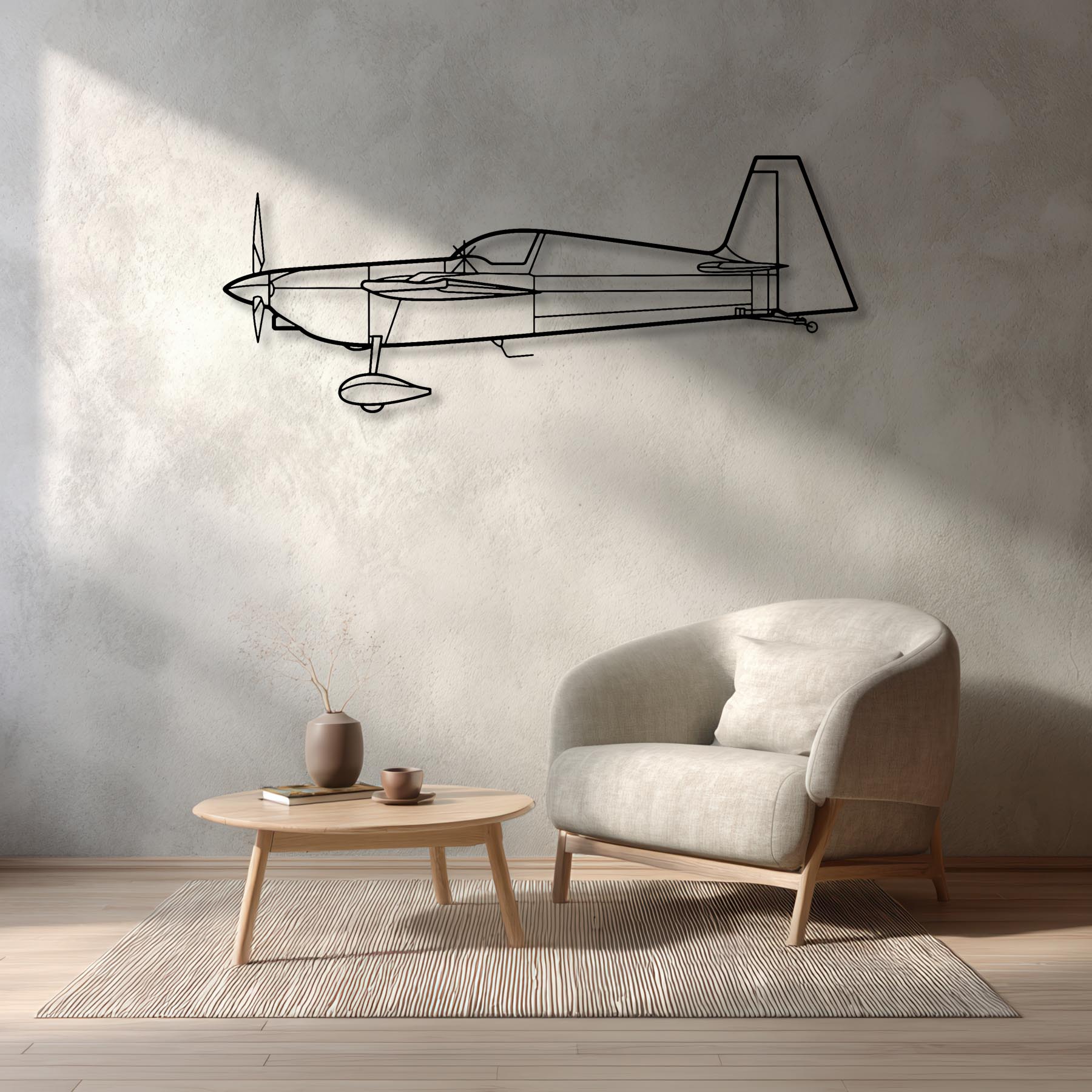 Edge 540 Metal Aircraft Wall Art - NCP0474