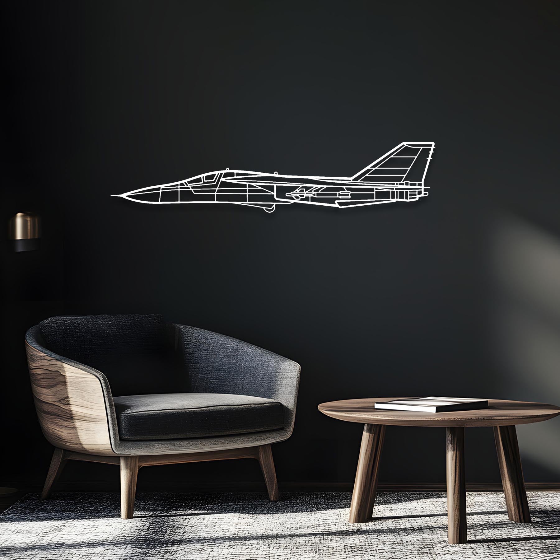 F-111 Aardvark Metal Aircraft Wall Art - NCP0425