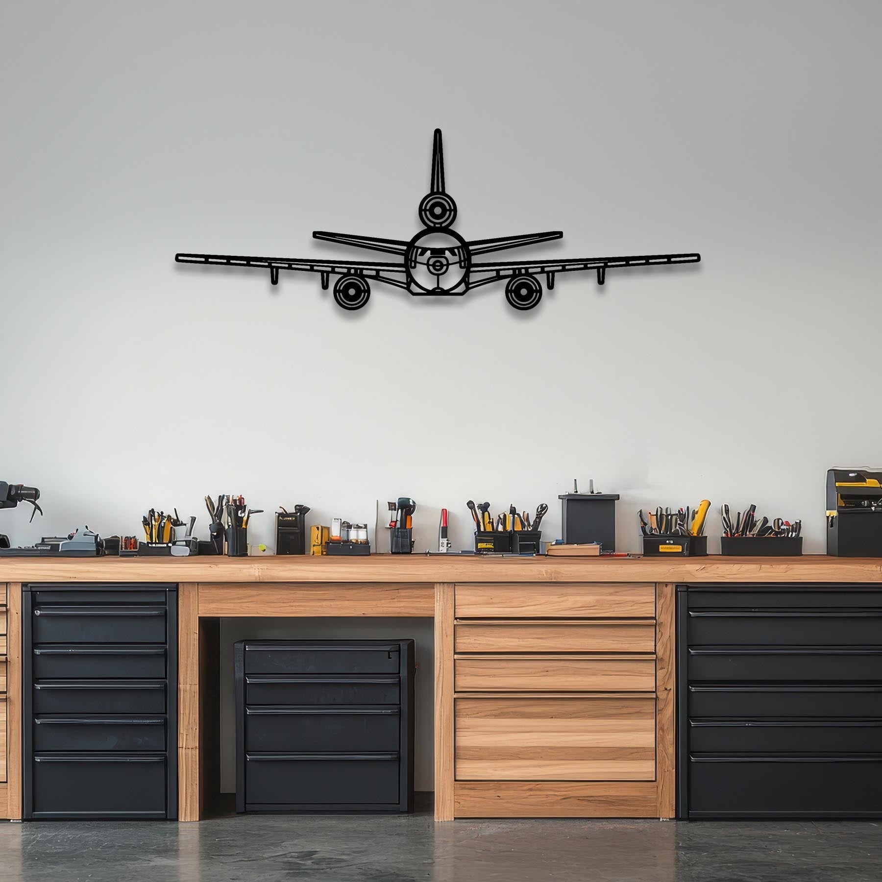 F-4C Phantom Metal Aircraft Wall Art - NCP0422