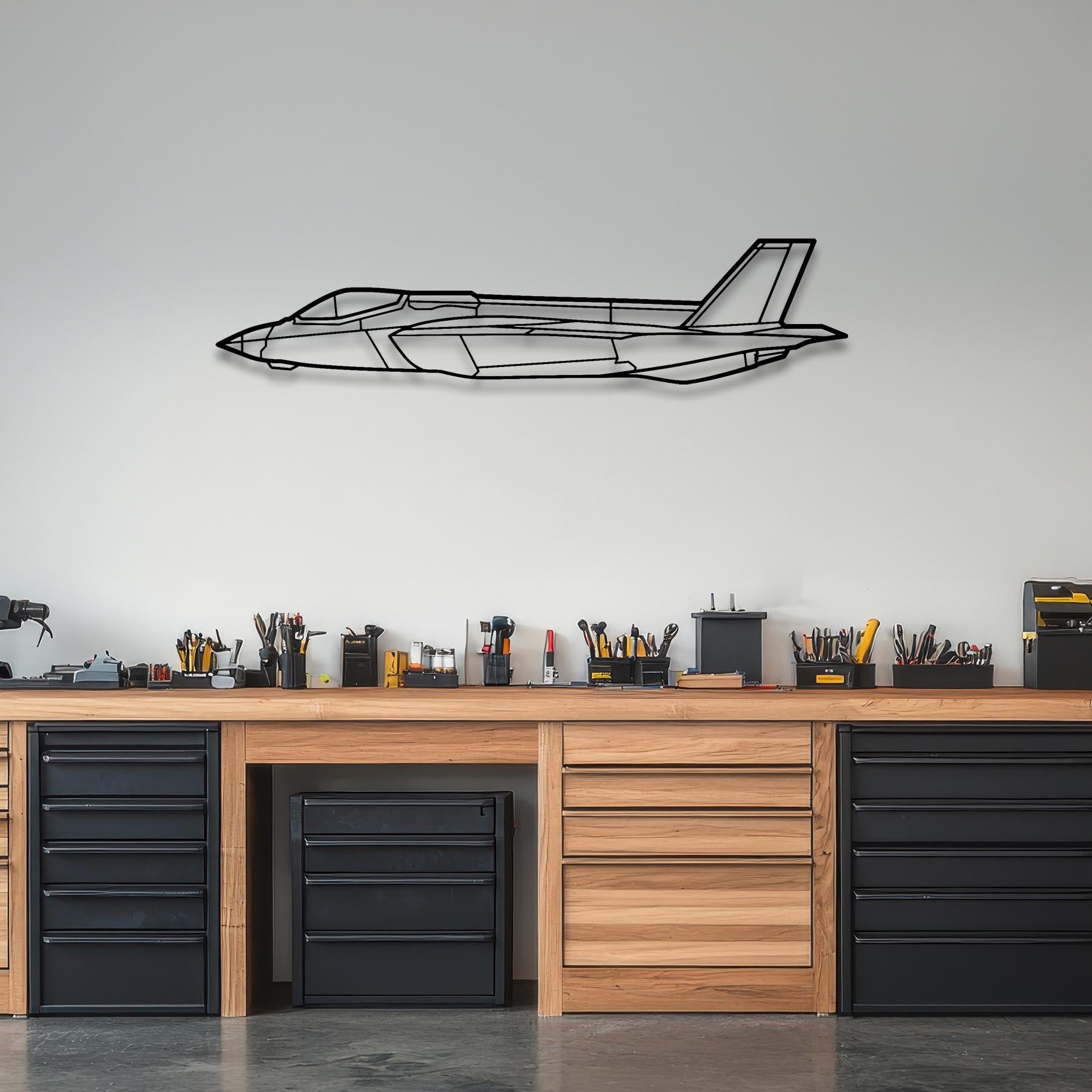 F35A Lightning II Metal Aircraft Wall Art - NCP0081