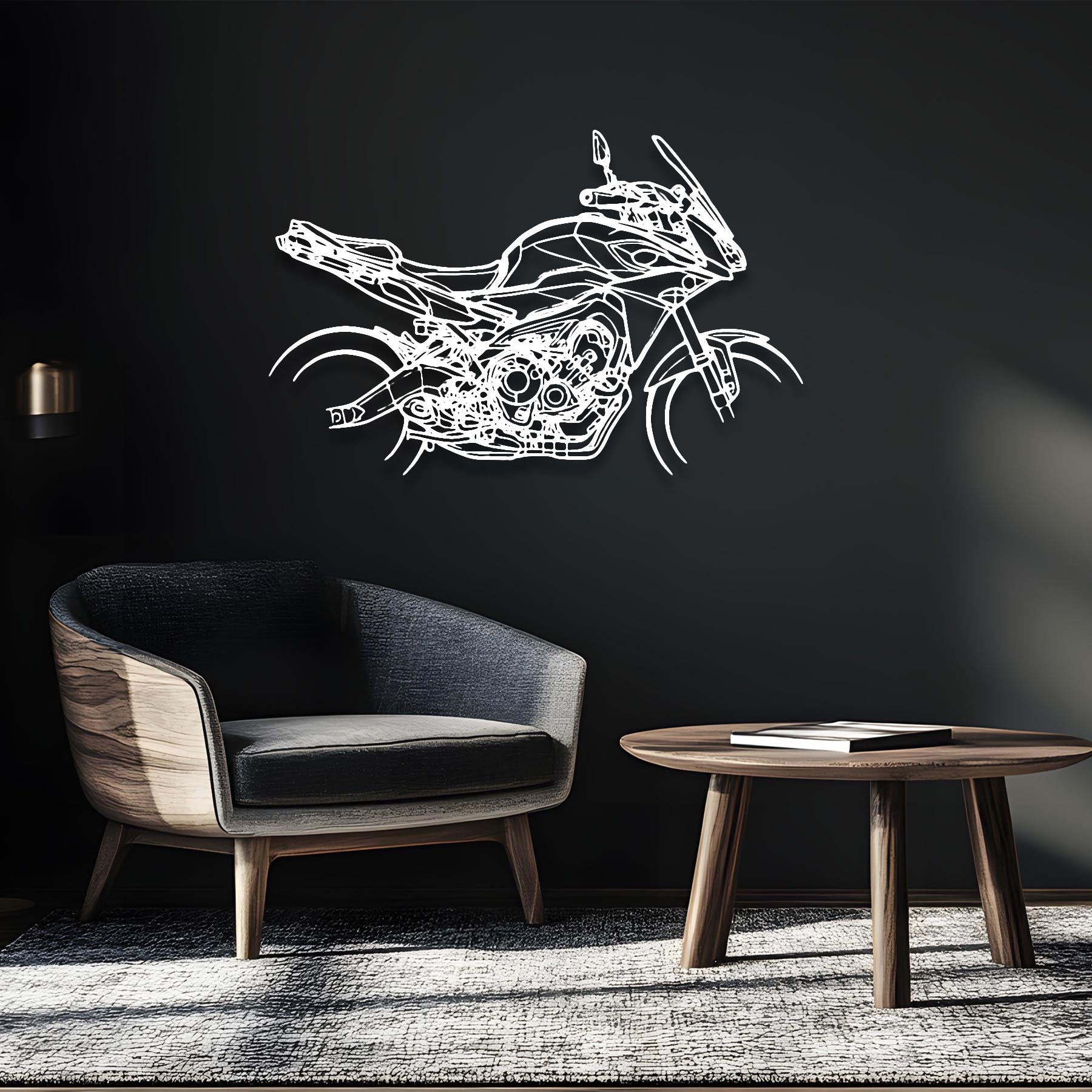 FJ 09 2015 Silhouette Metal Wall Art