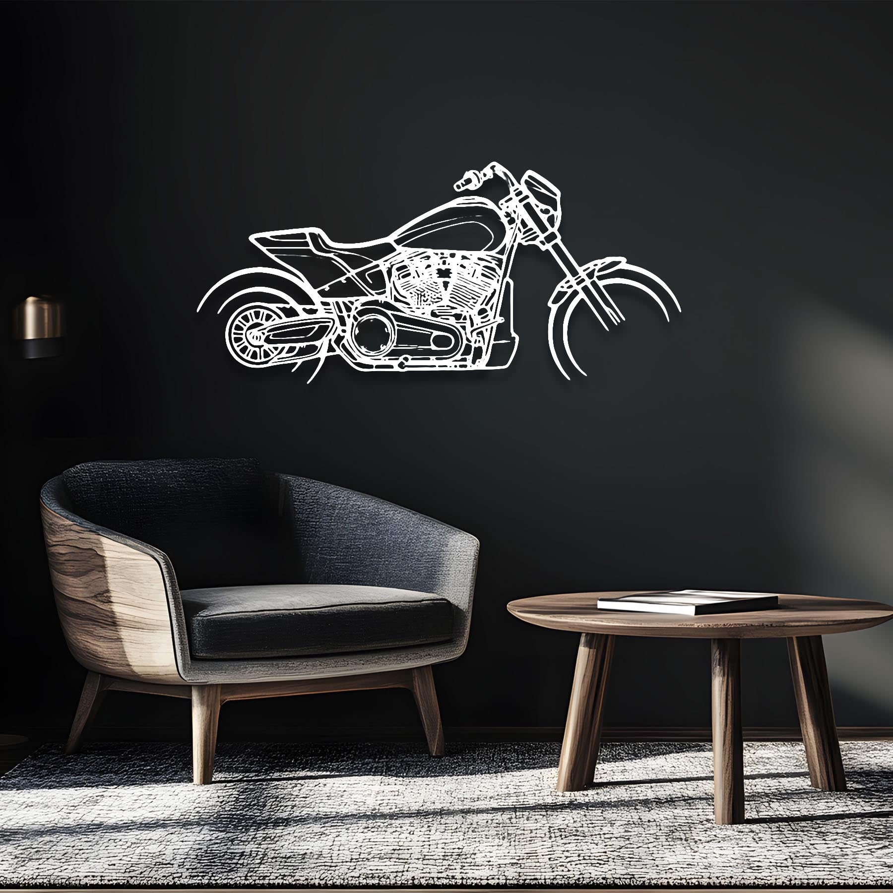 FXDR 2019 Silhouette Metal Wall Art