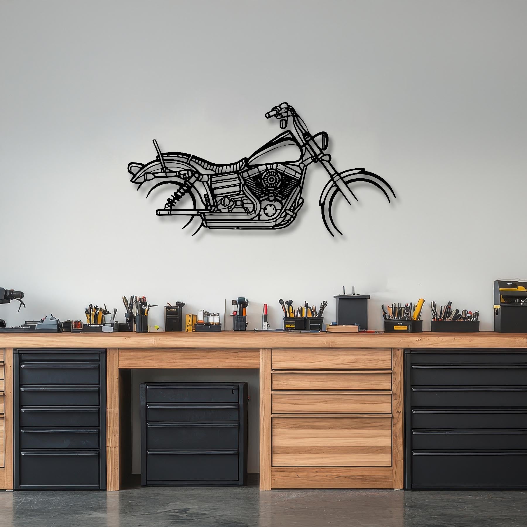 FXDWG 2011 Silhouette Metal Wall Art