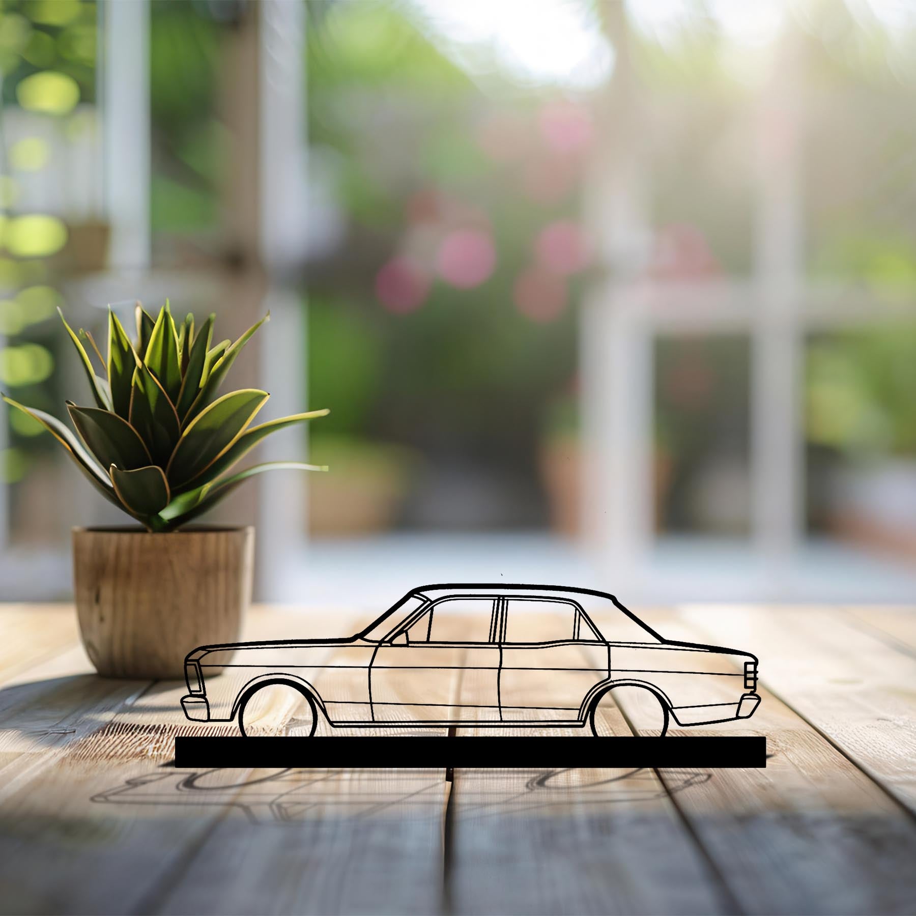 Fairmont xy gs Silhouette Metal Art Stand