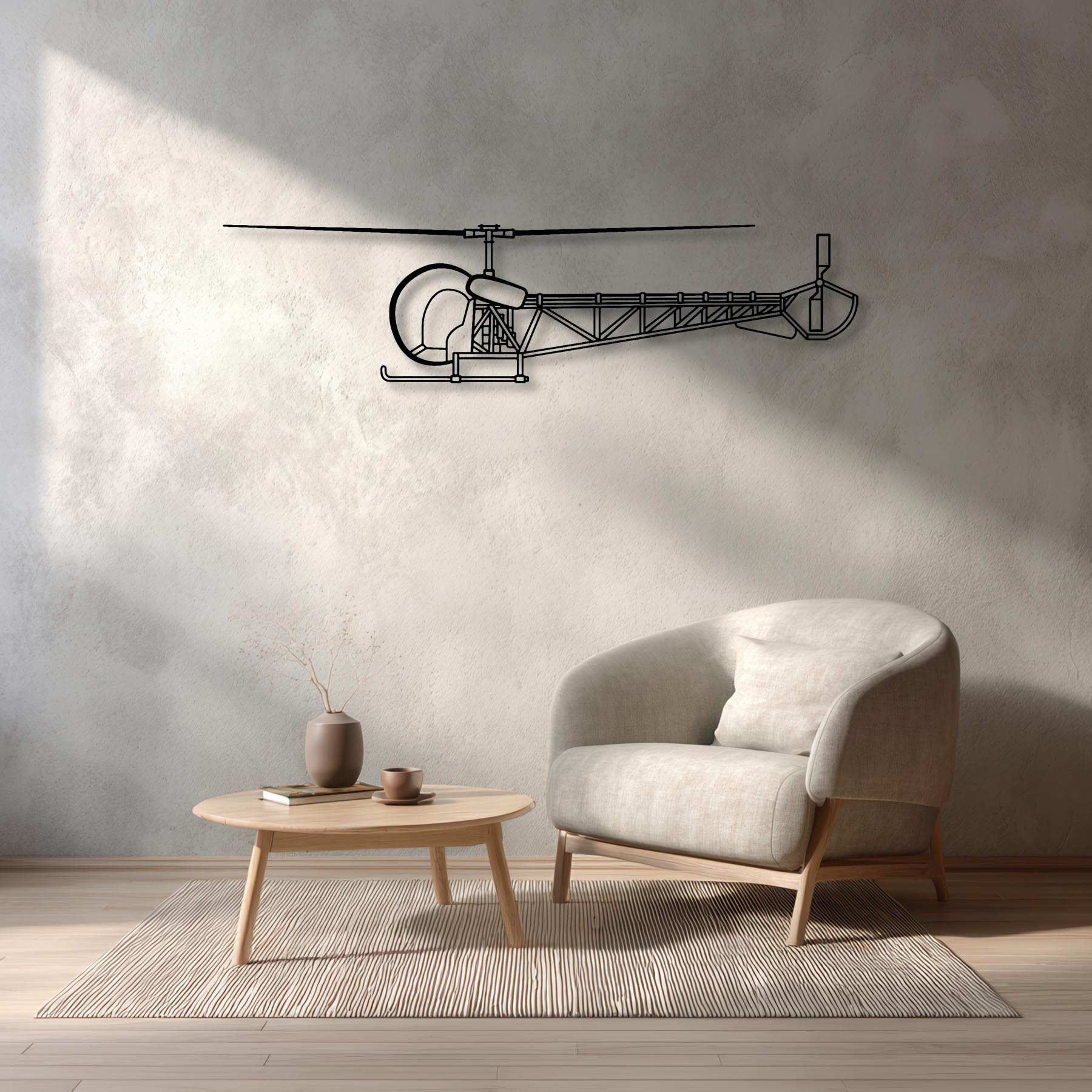 Falcon 2000 Metal Aircraft Wall Art - NCP0426