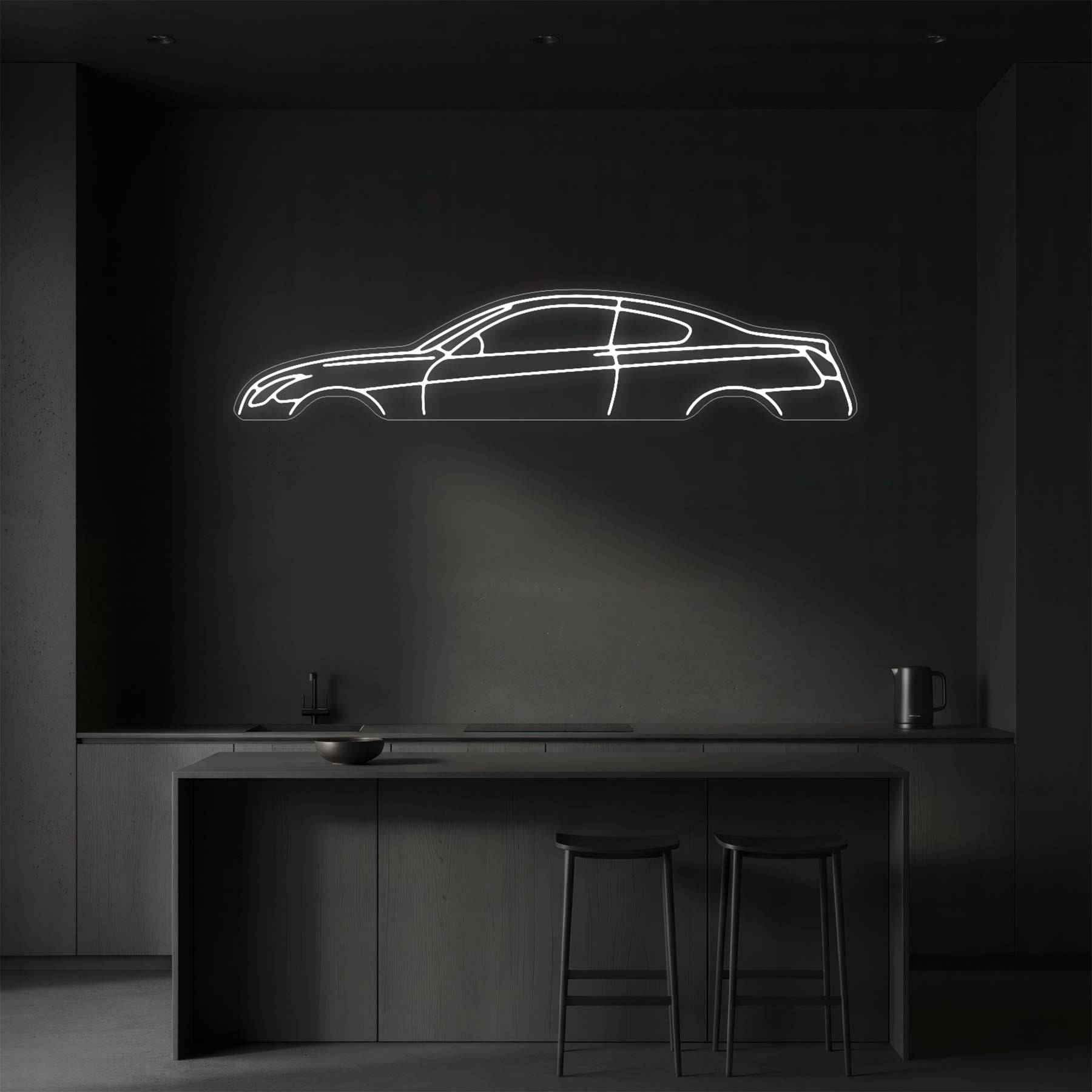 G37 2012 Neon Silhouette