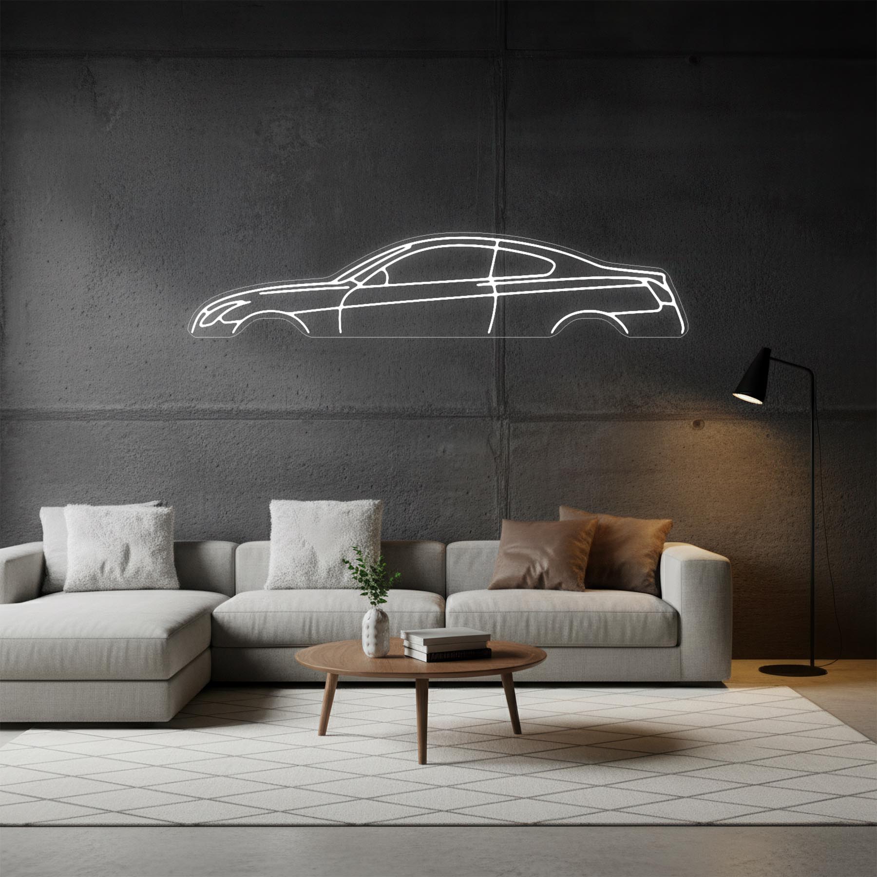 G37 2012 Neon Silhouette