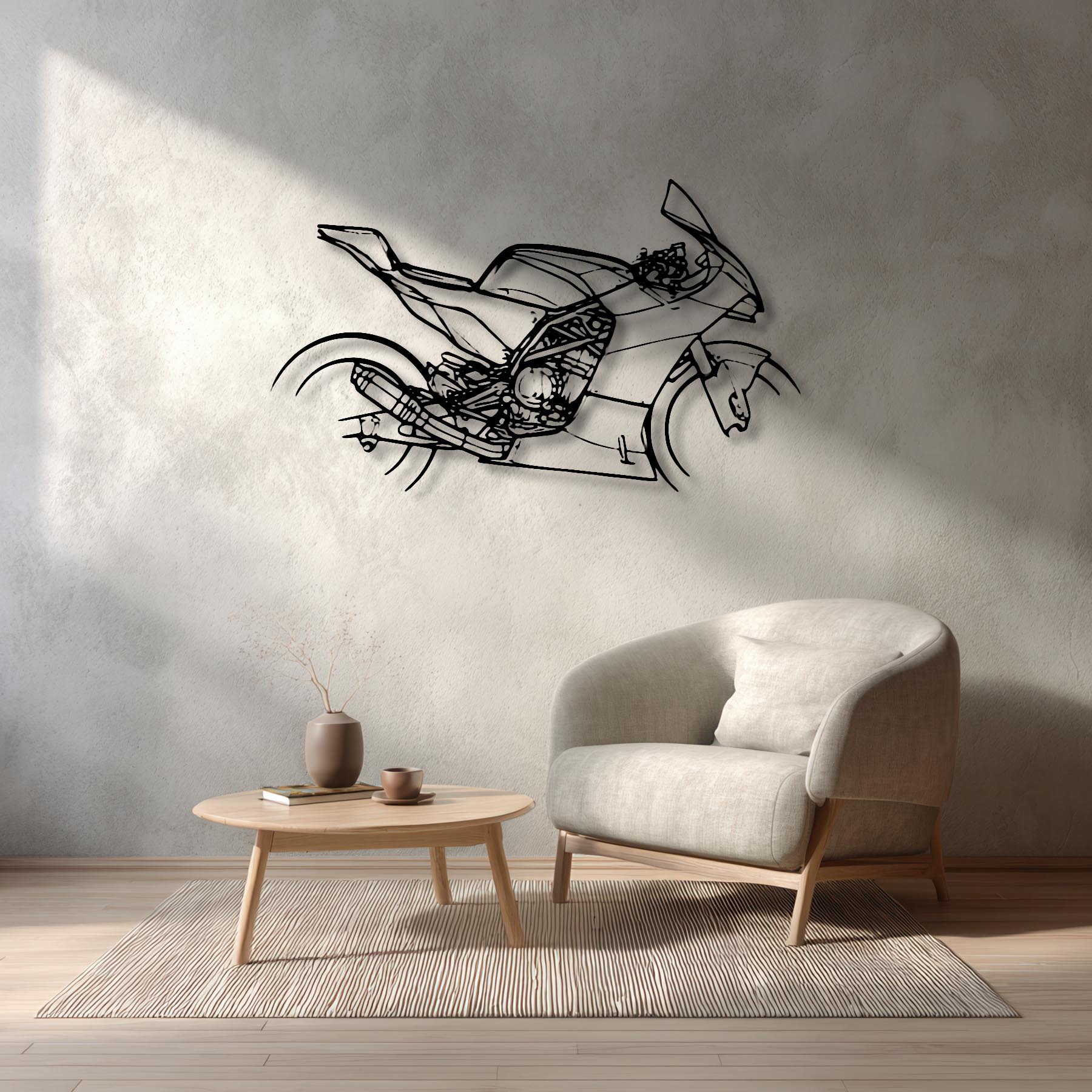 GP2 890R 2022 Silhouette Metal Wall Art