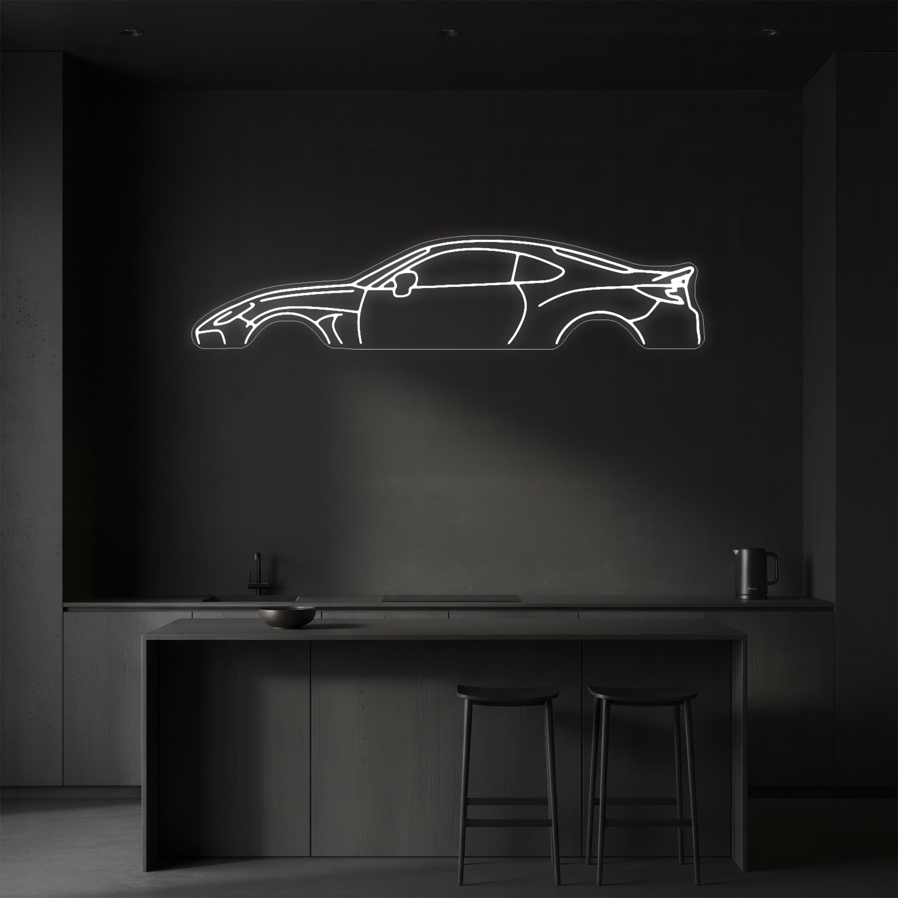 GR86 2023 Neon Silhouette