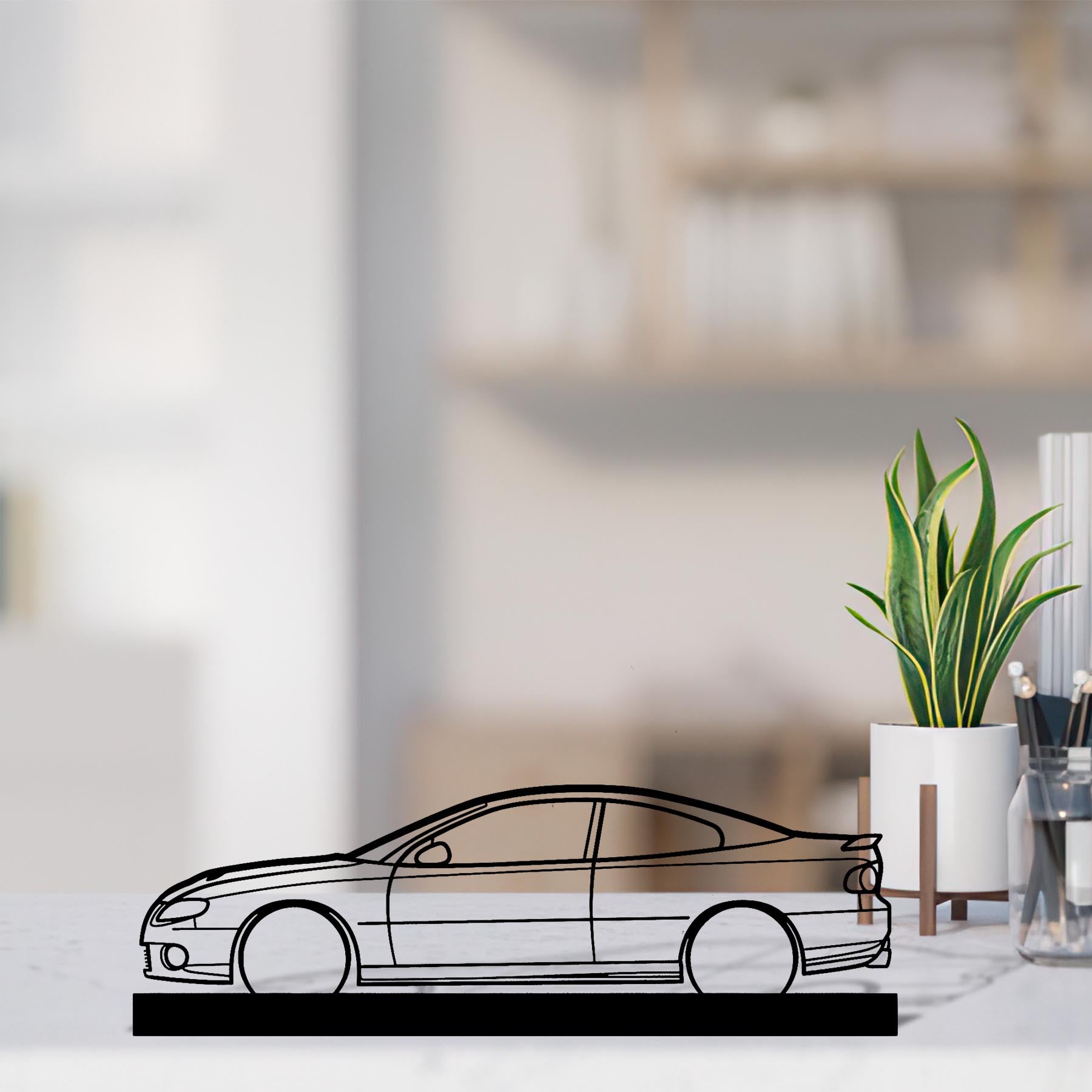 GTO 2006 Silhouette Metal Art Stand