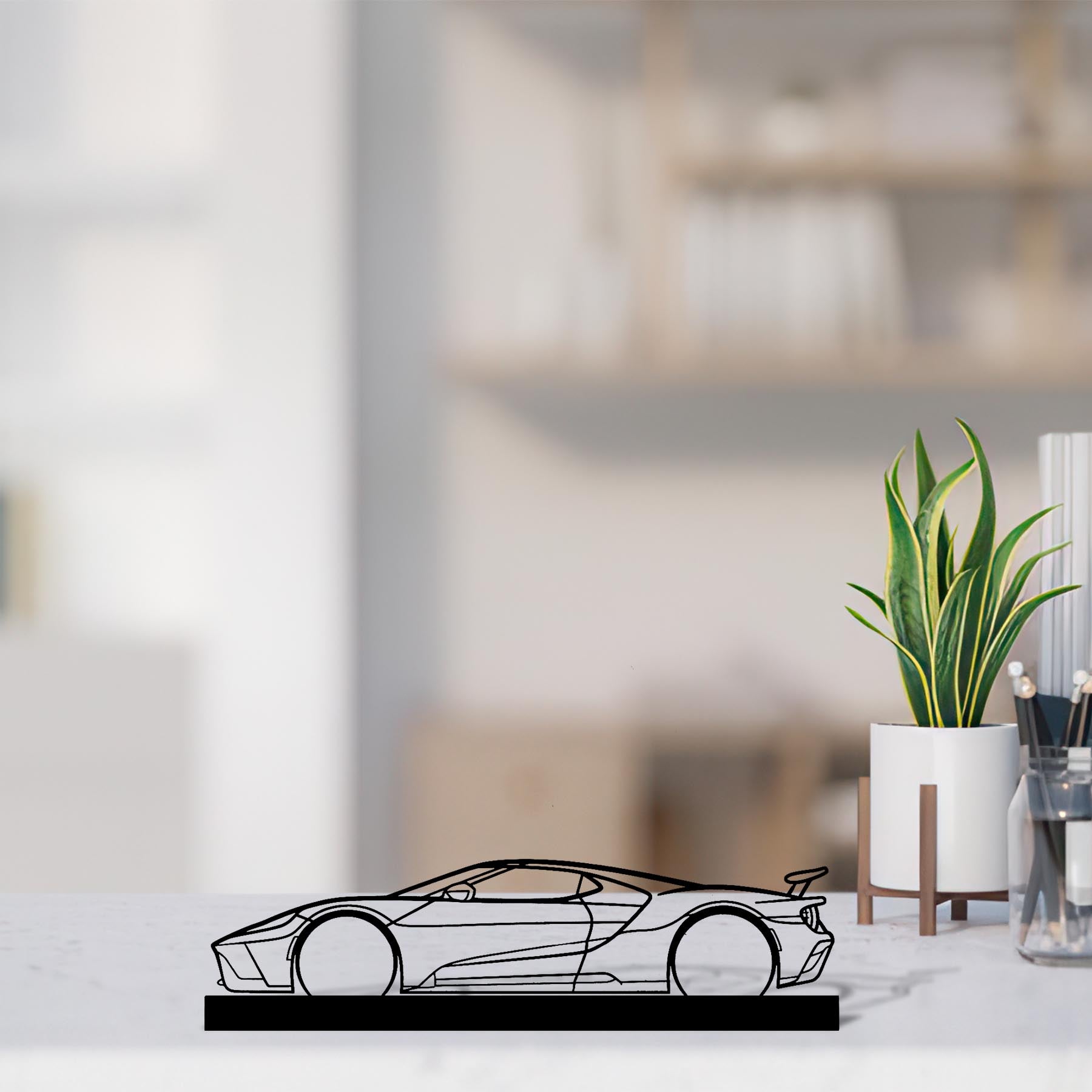 GT Mk2 Silhouette Metal Art Stand