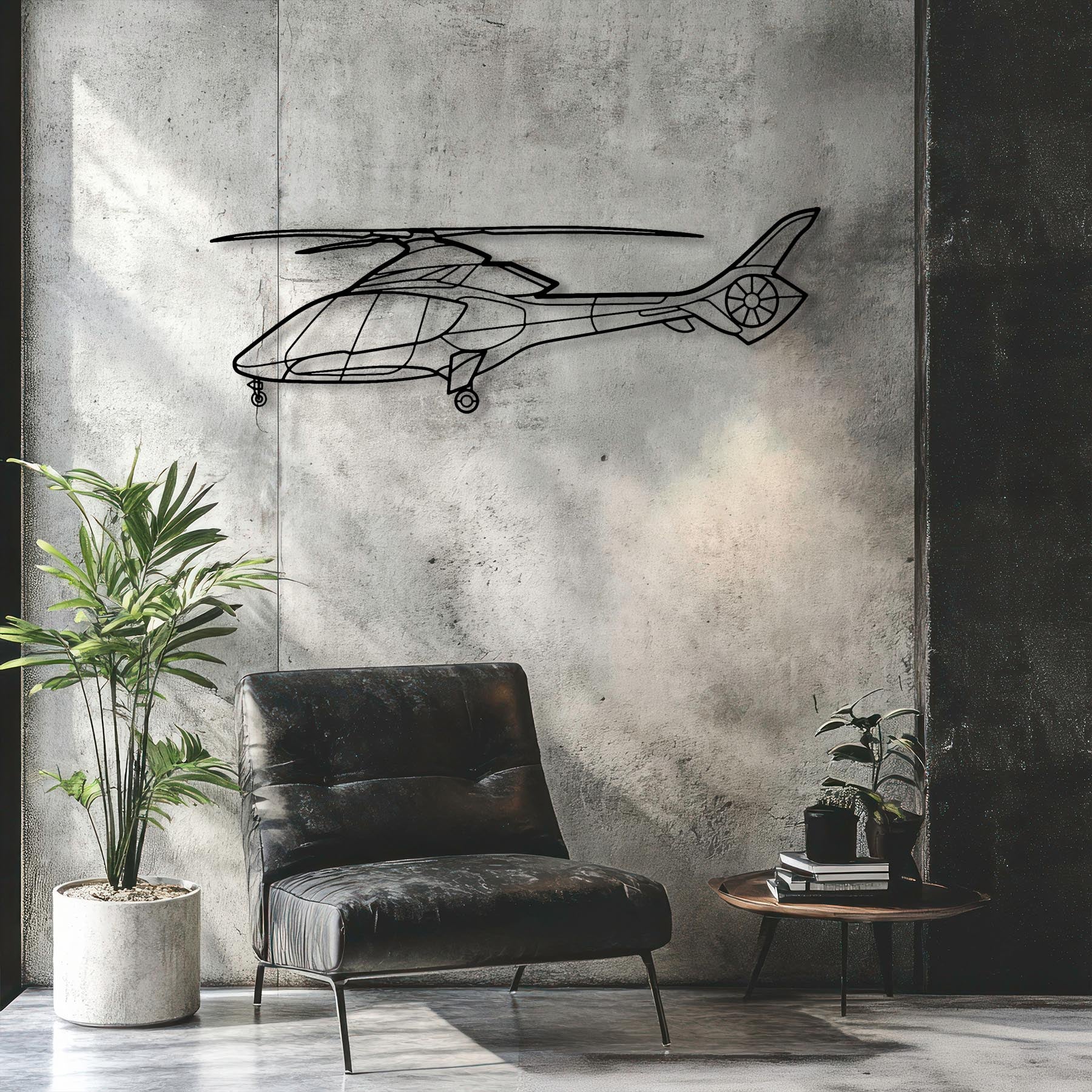 HX50 Metal Aircraft Wall Art - NCP0480