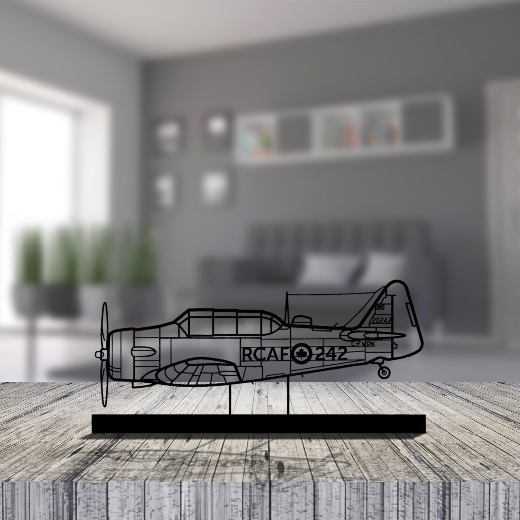 Harvard Silhouette Metal Art Stand