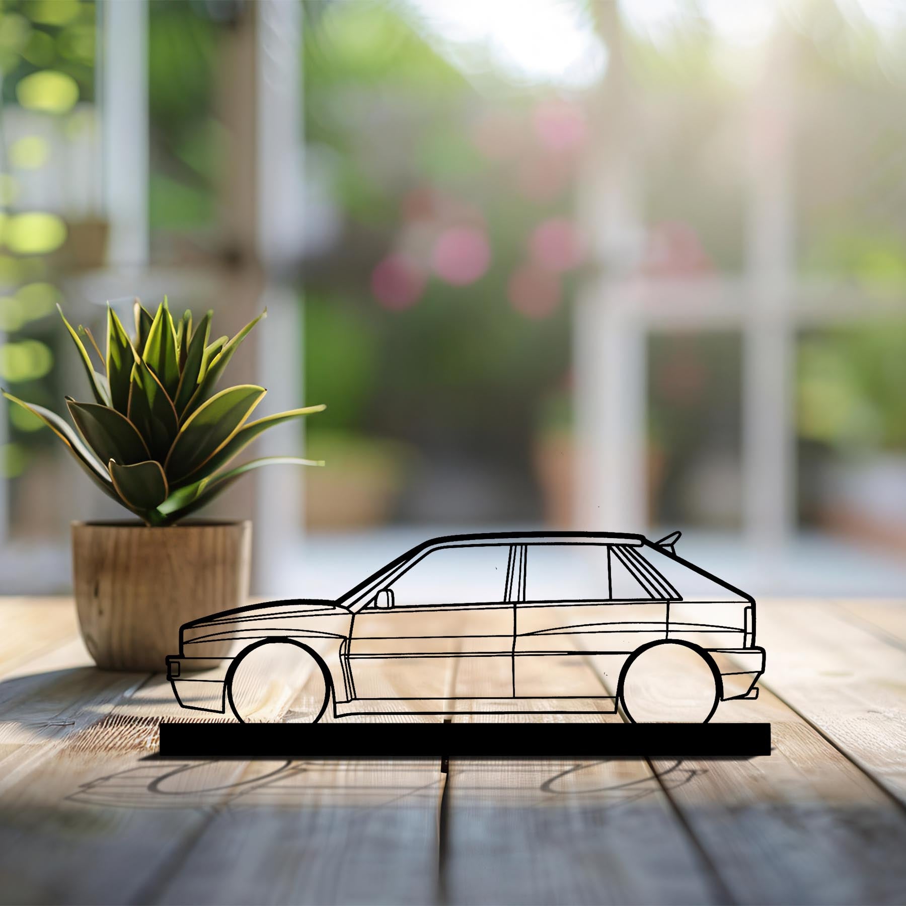 Integrale Silhouette Metal Art Stand