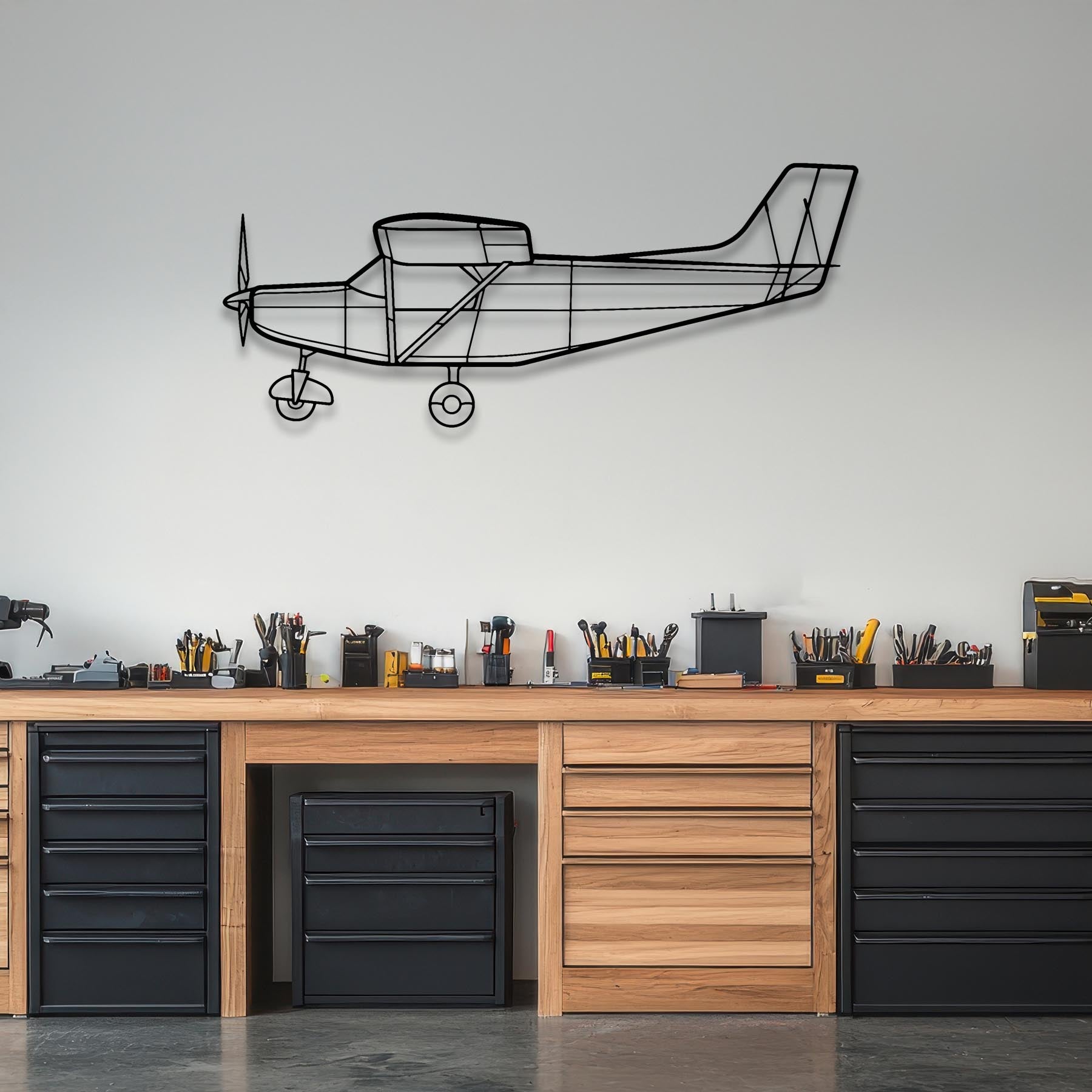 Jumper DIY Metal Aircraft Wall Art - NCP0333