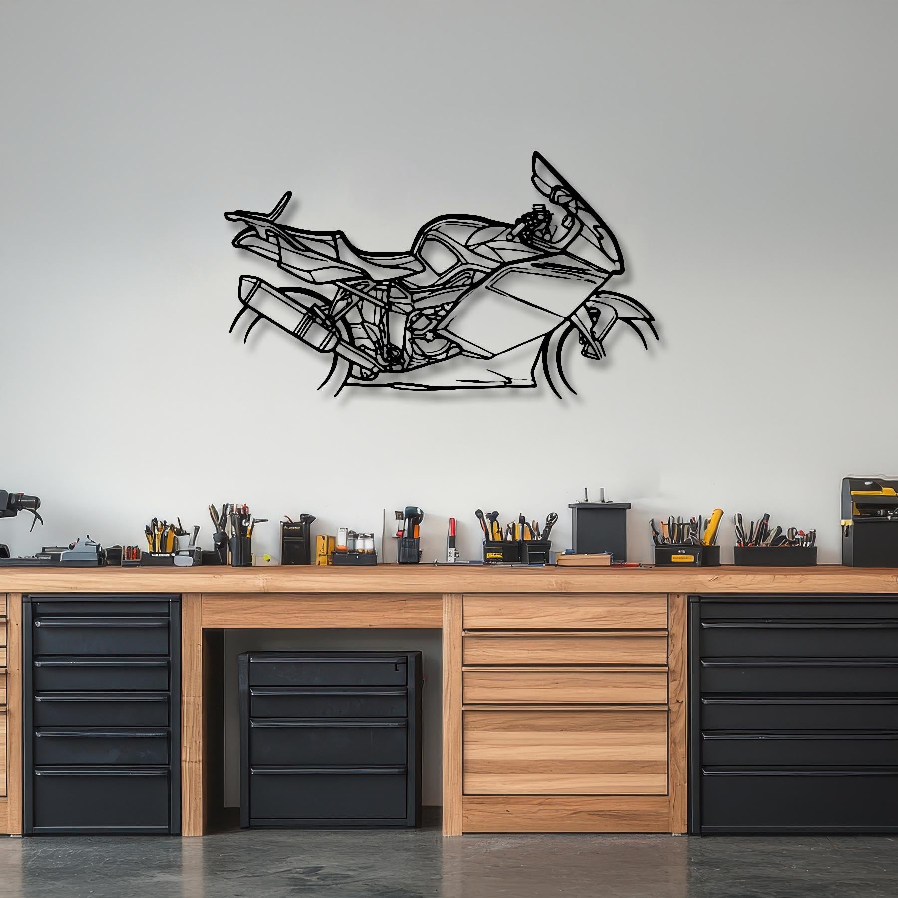 K1200S 2007 Silhouette Metal Wall Art